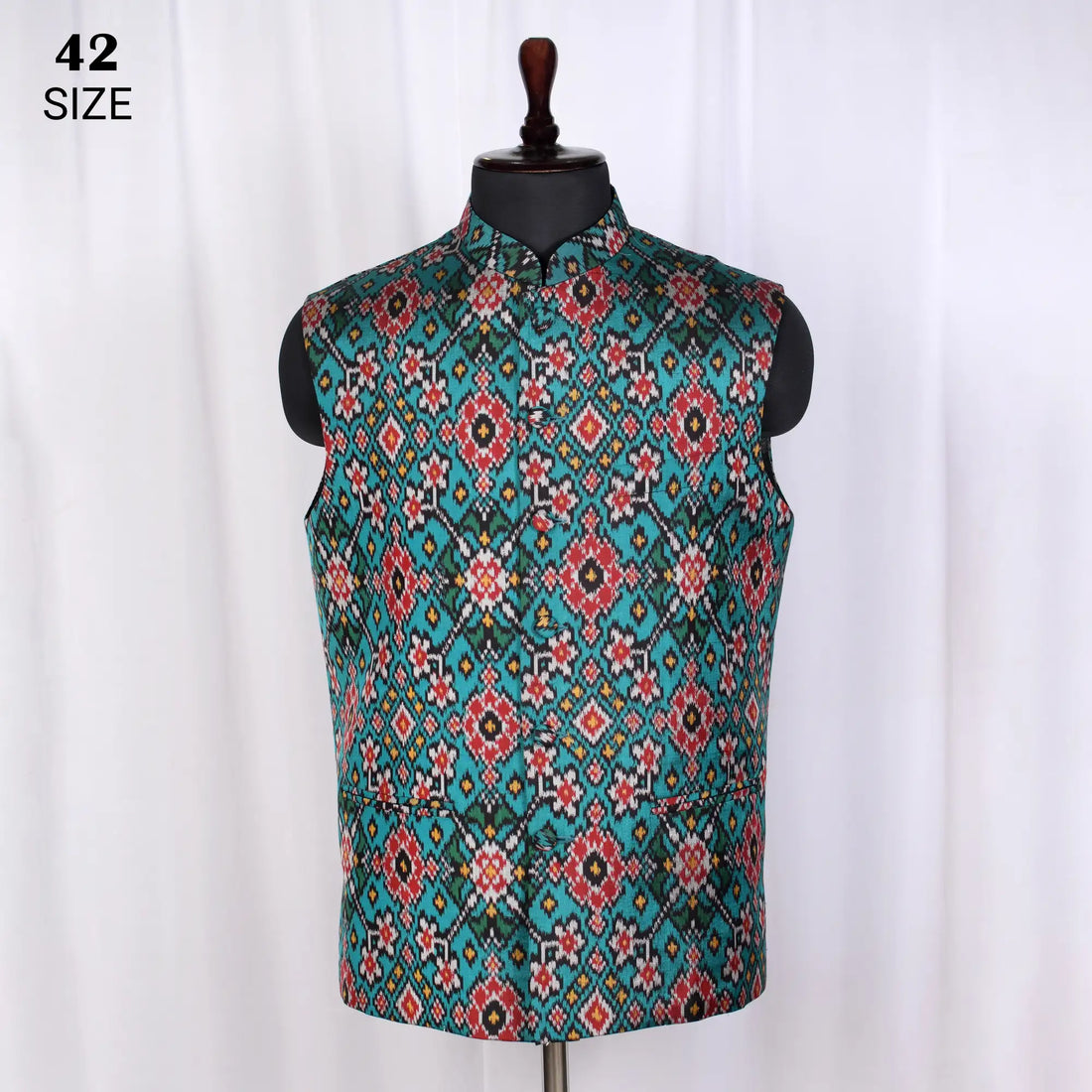 Modi Jacket Single Ikat Patola