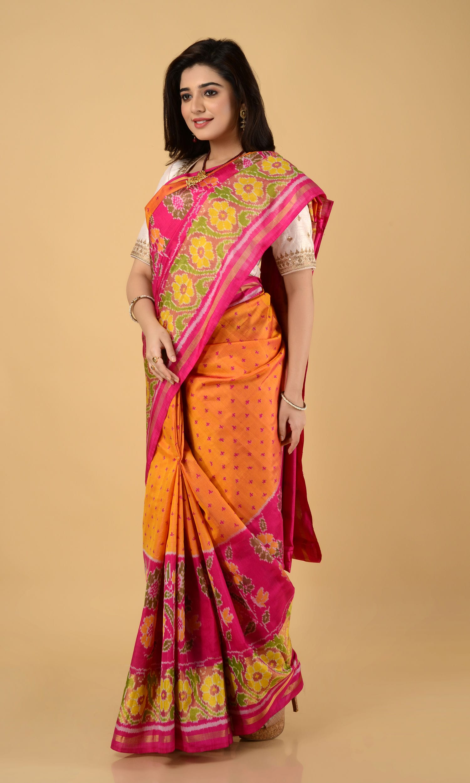 Rajkoti Patola Saree
