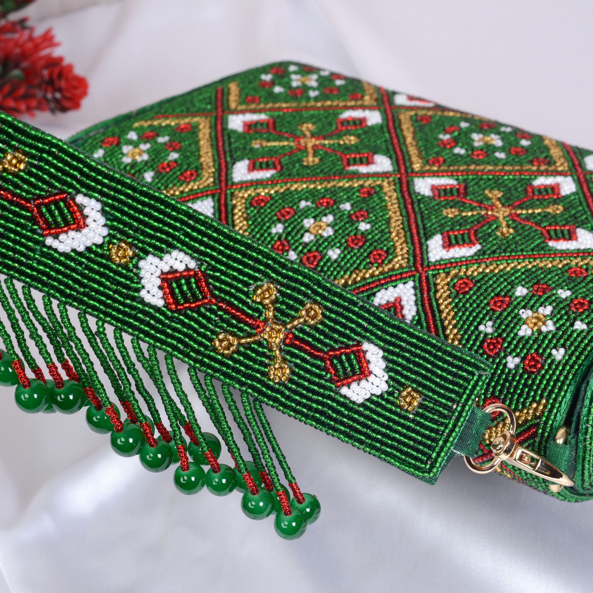Moti Patola Beaded Batva