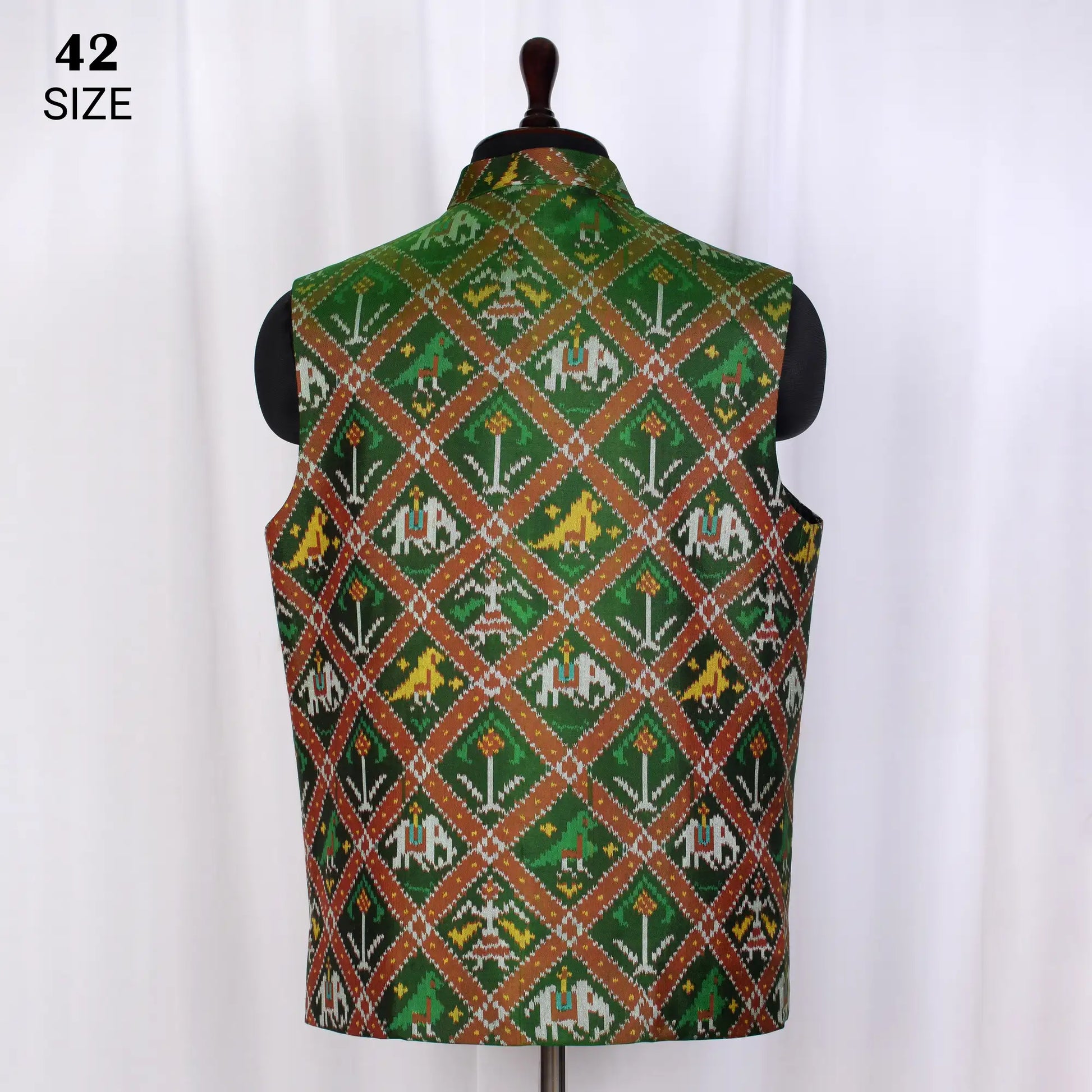 Modi Jacket Single Ikat Patola