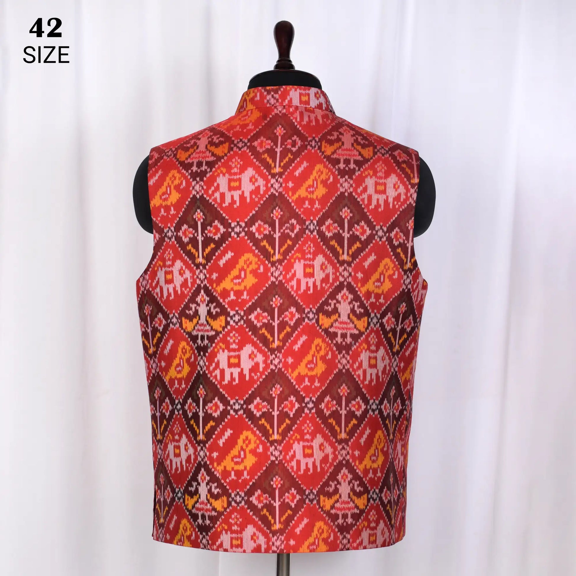 Modi Jacket Single Ikat Patola