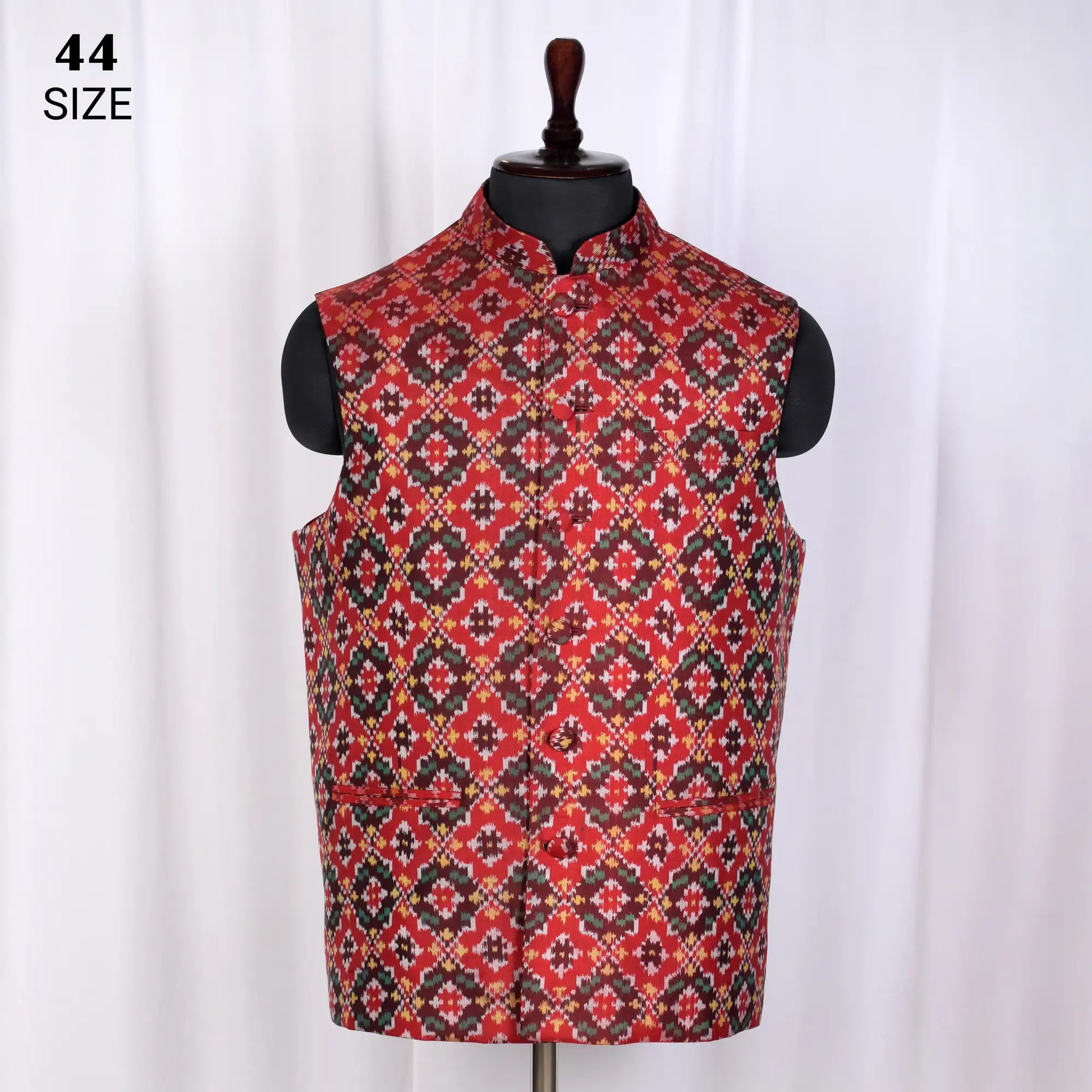 Modi Jacket Single Ikat Patola