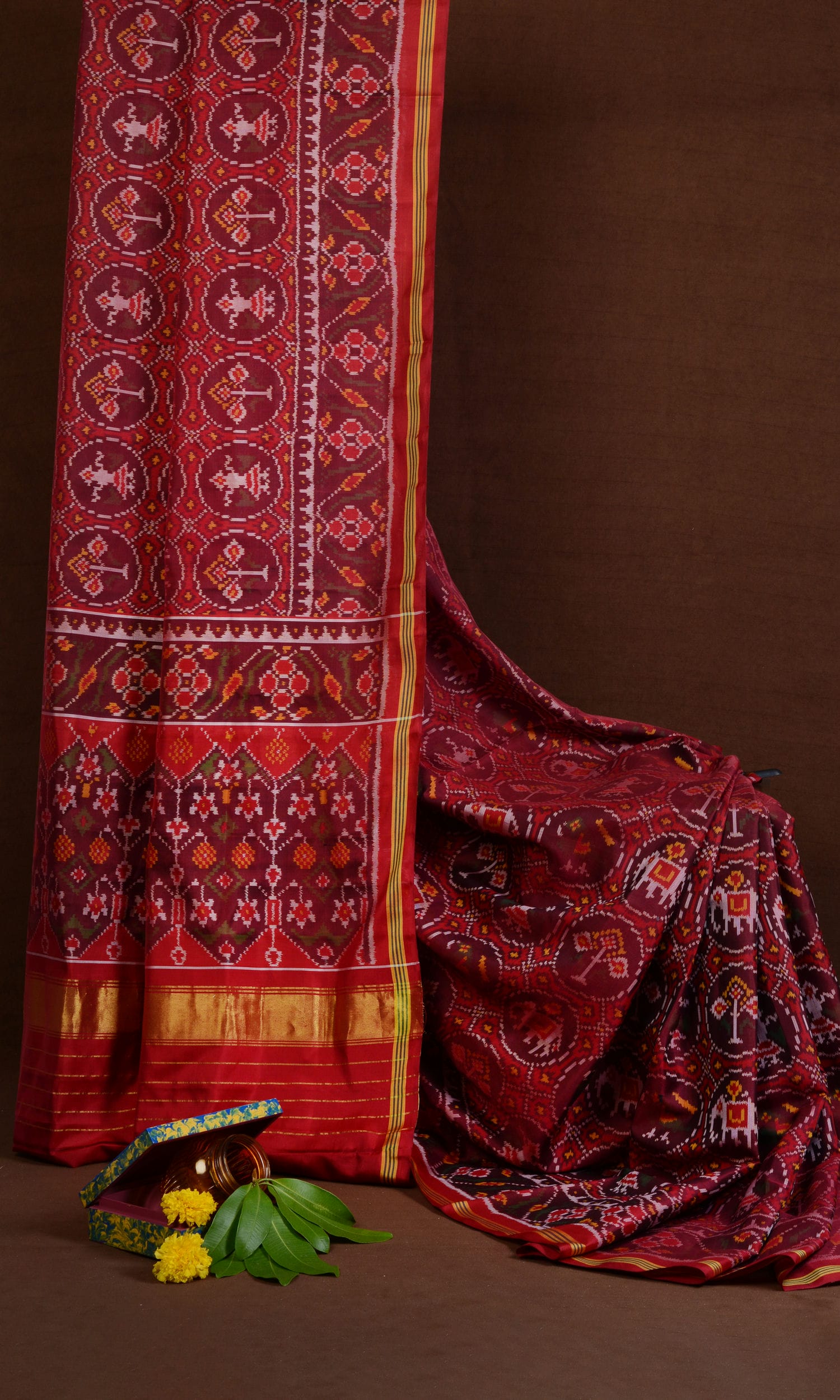 Single Ikkat Patola Saree