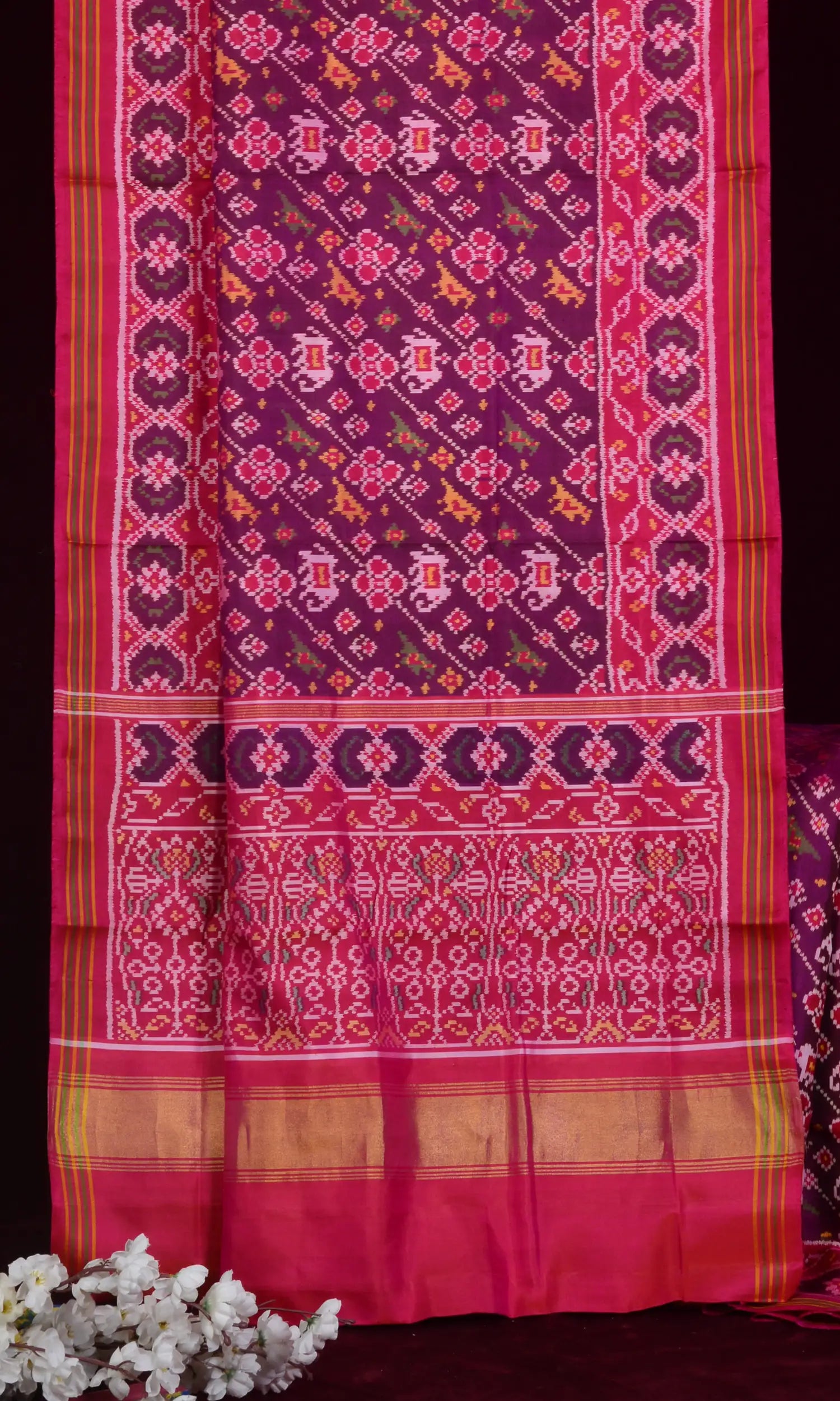 Single Ikat Patola Saree