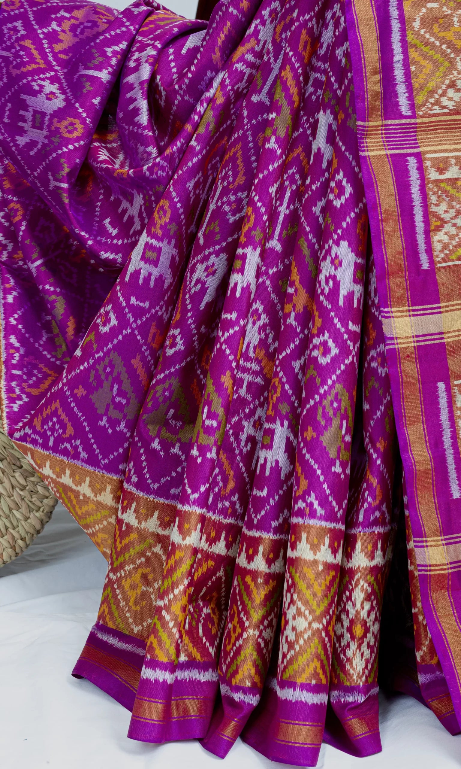 Rajkoti Patola Saree