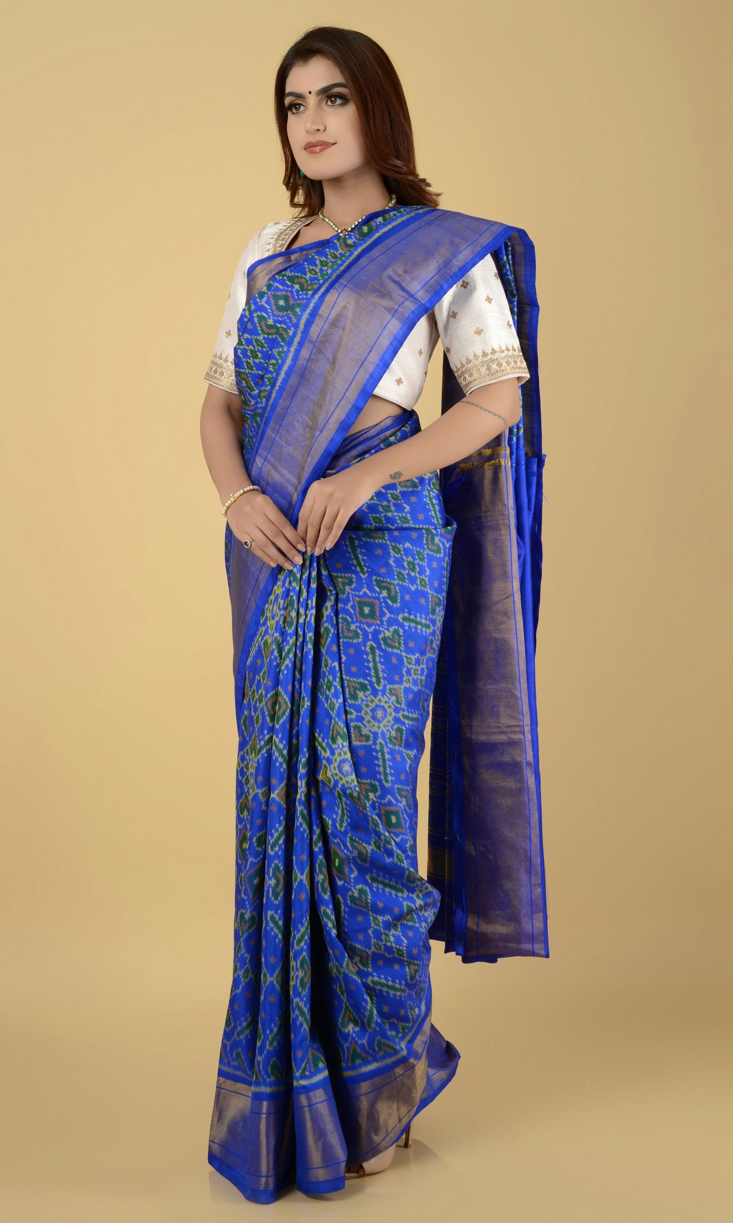 Rajkoti Patola Saree Manekchowk
