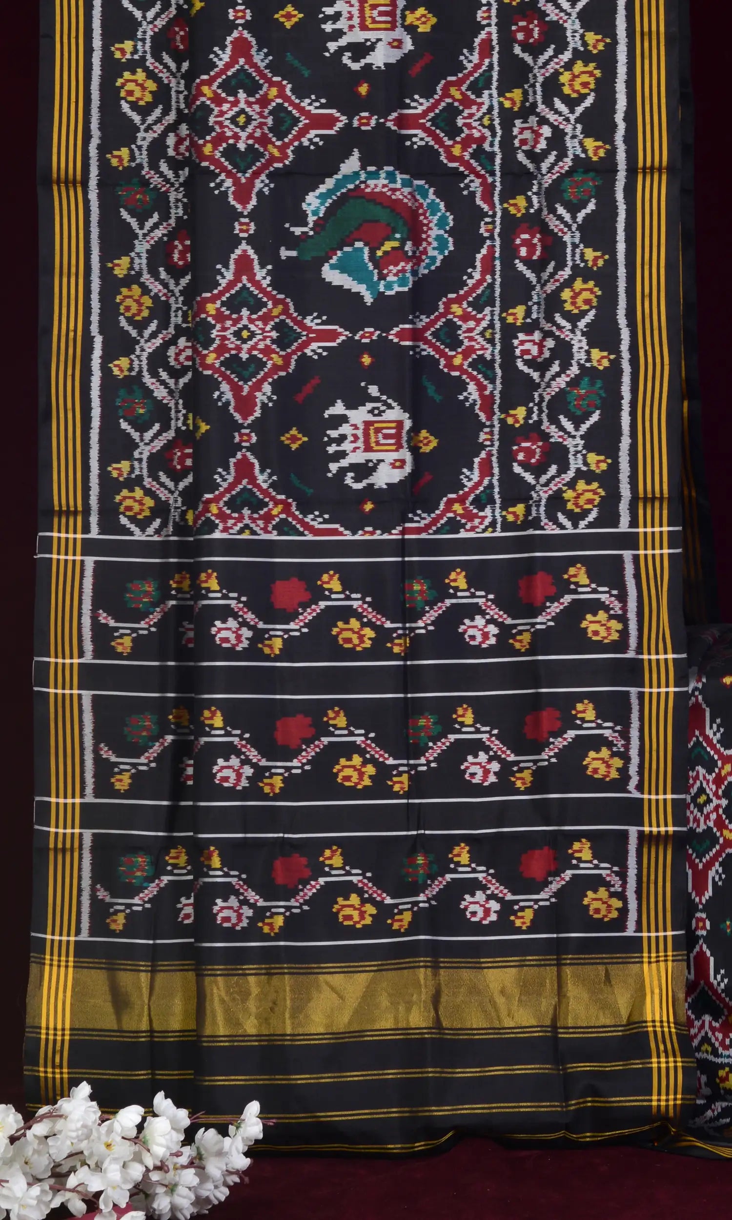 Single Ikat Patola Saree
