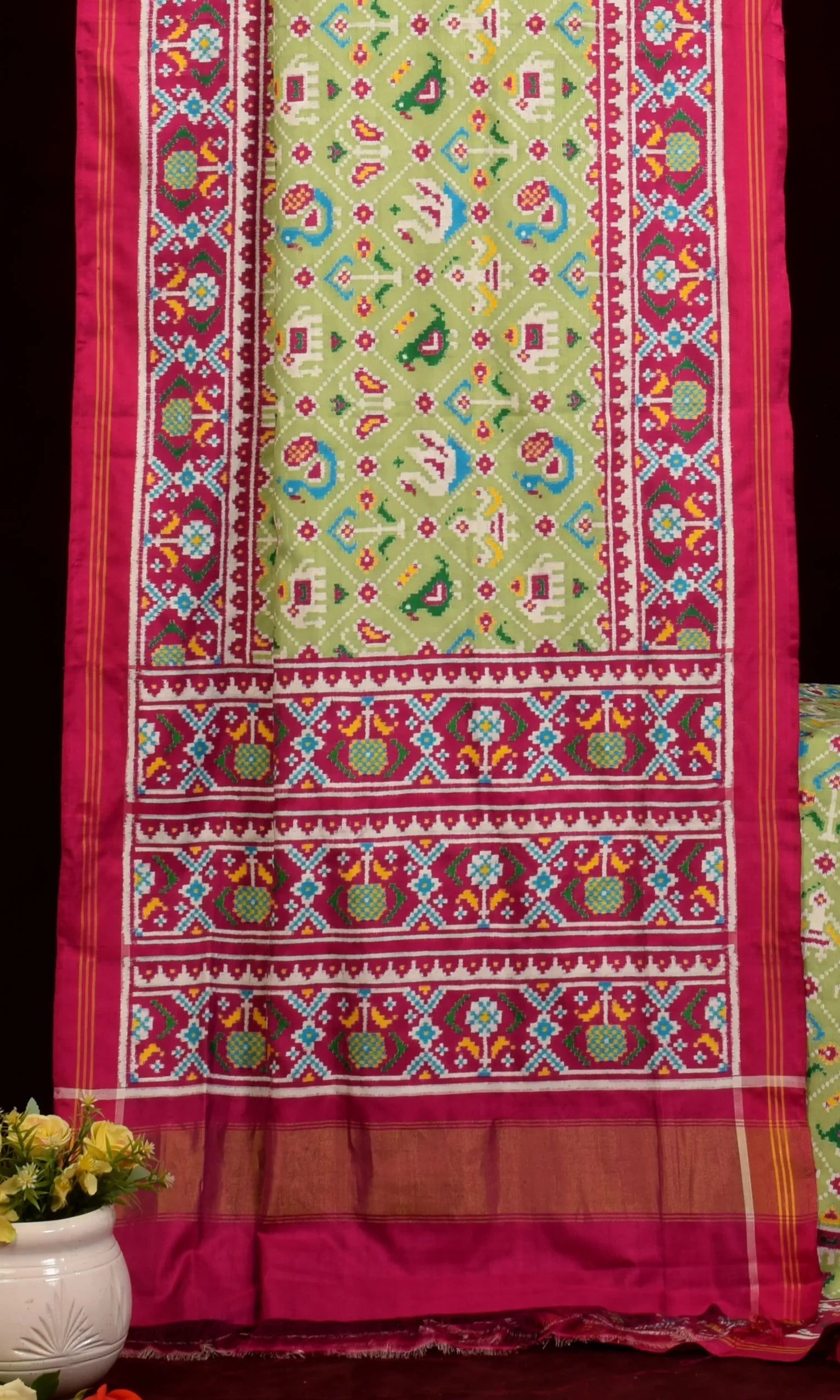 Double Ikat Patola Saree