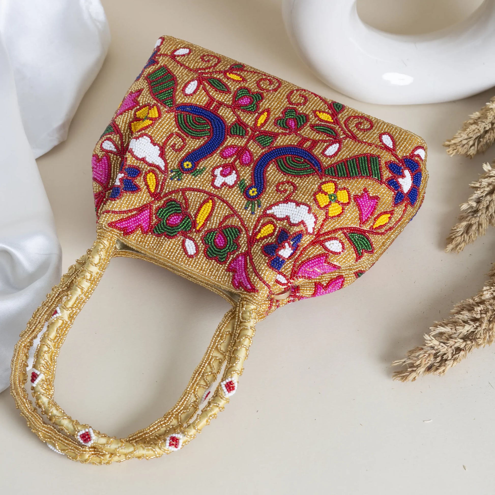 Patola Beaded Batva