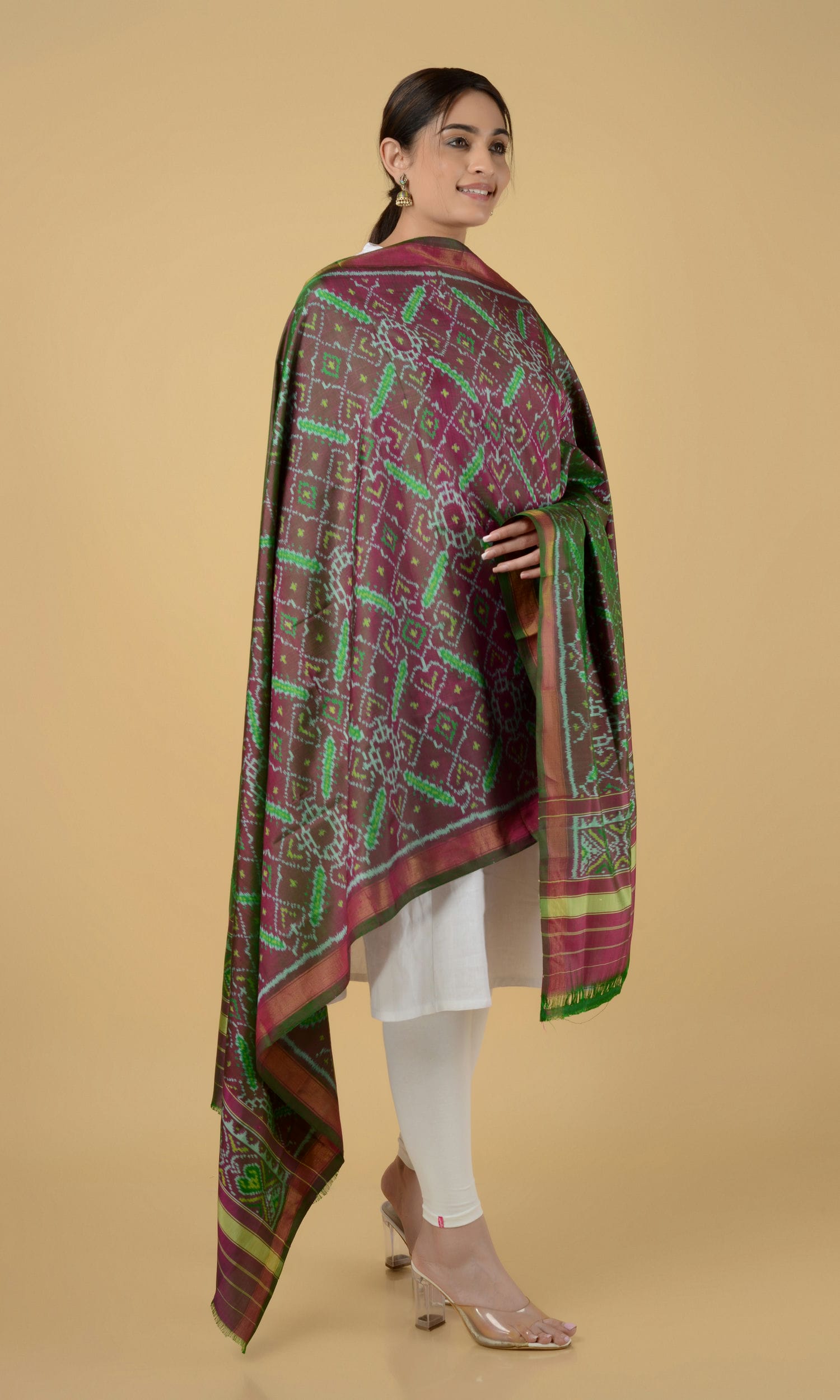 Rajkoti Patola Dupatta Manekchowk