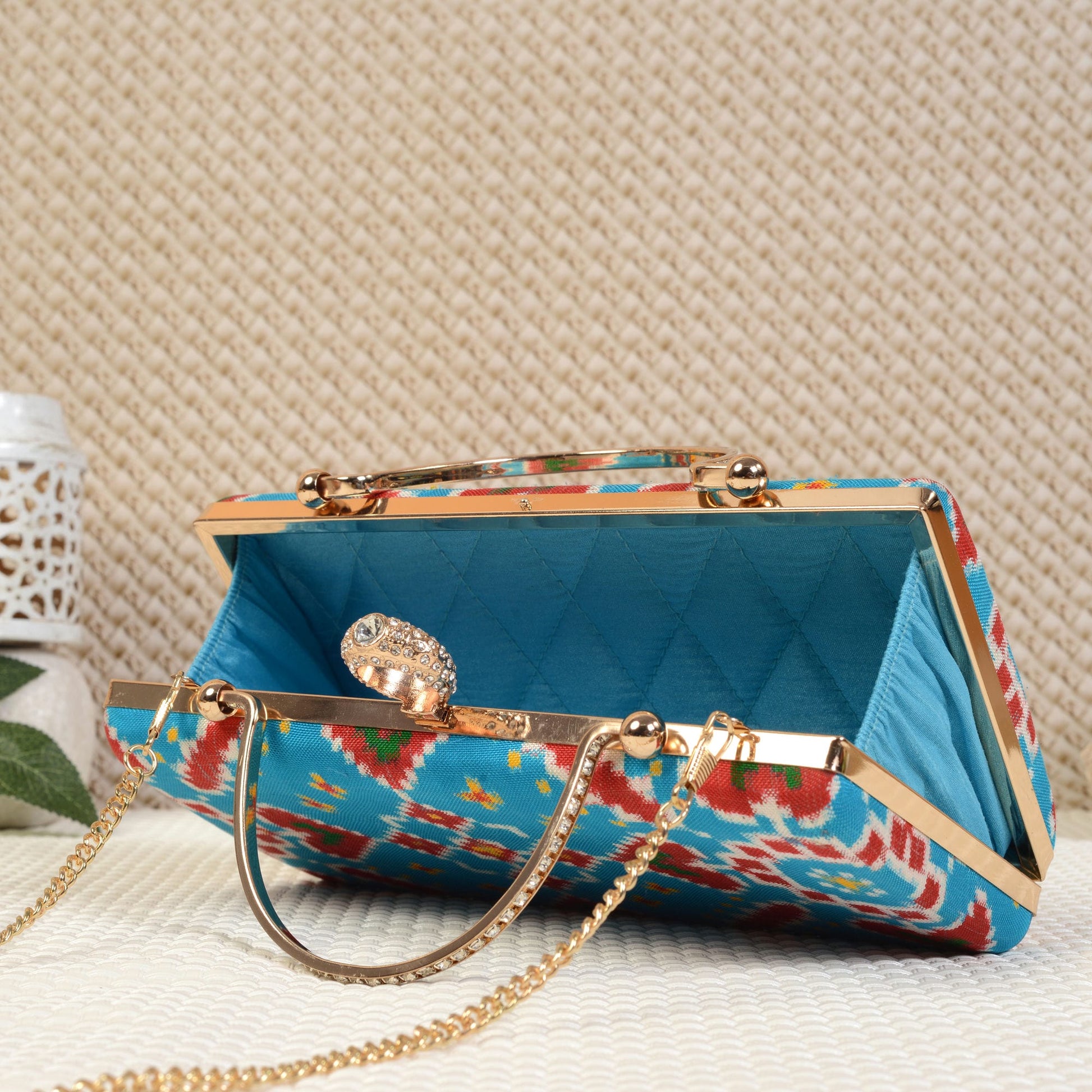 Double Ikat Patola Clutch