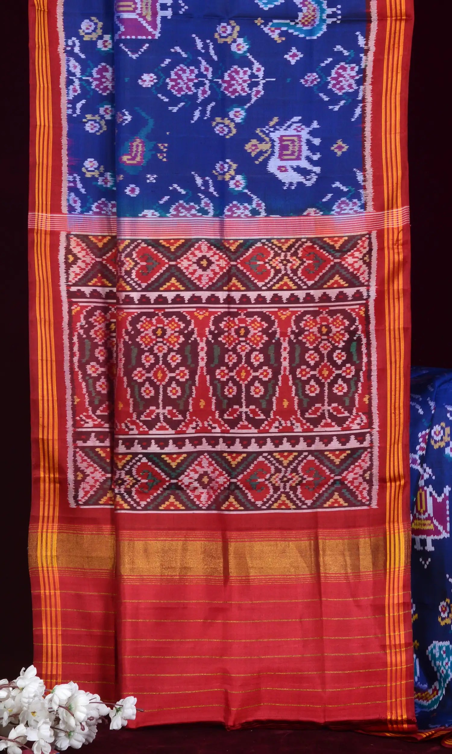 Single Ikat Patola Saree