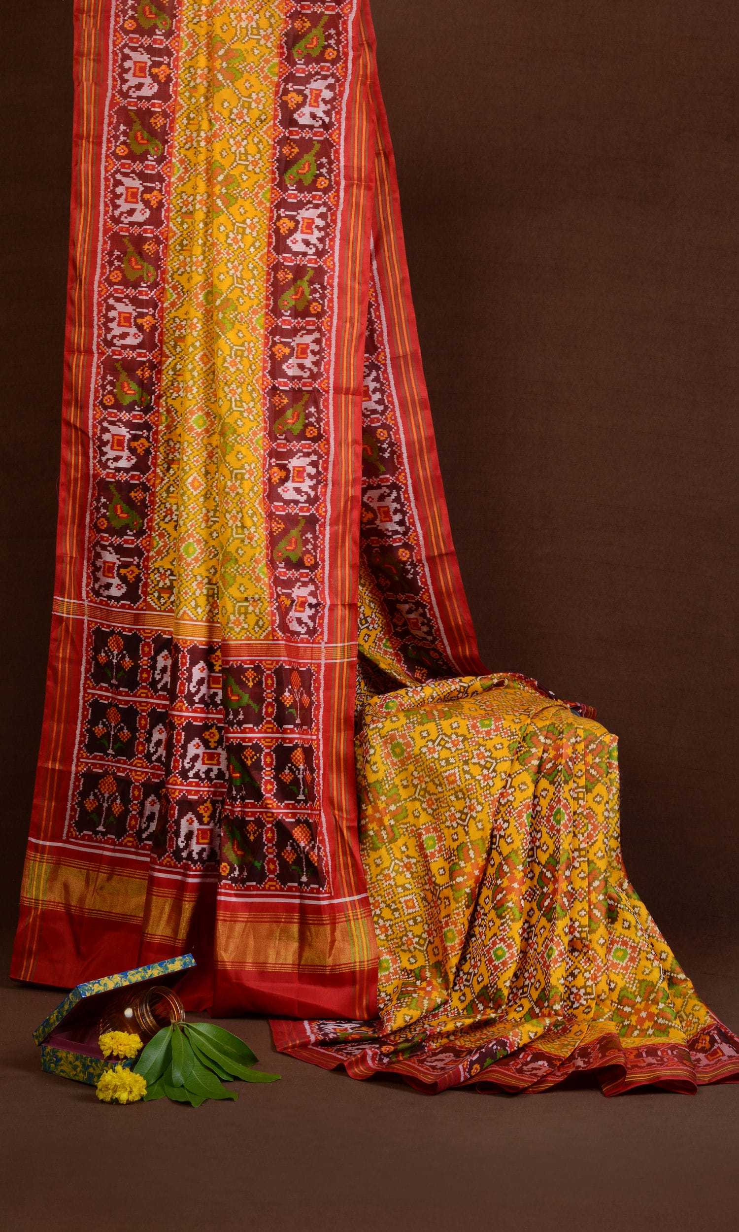Single Ikkat Patola Saree