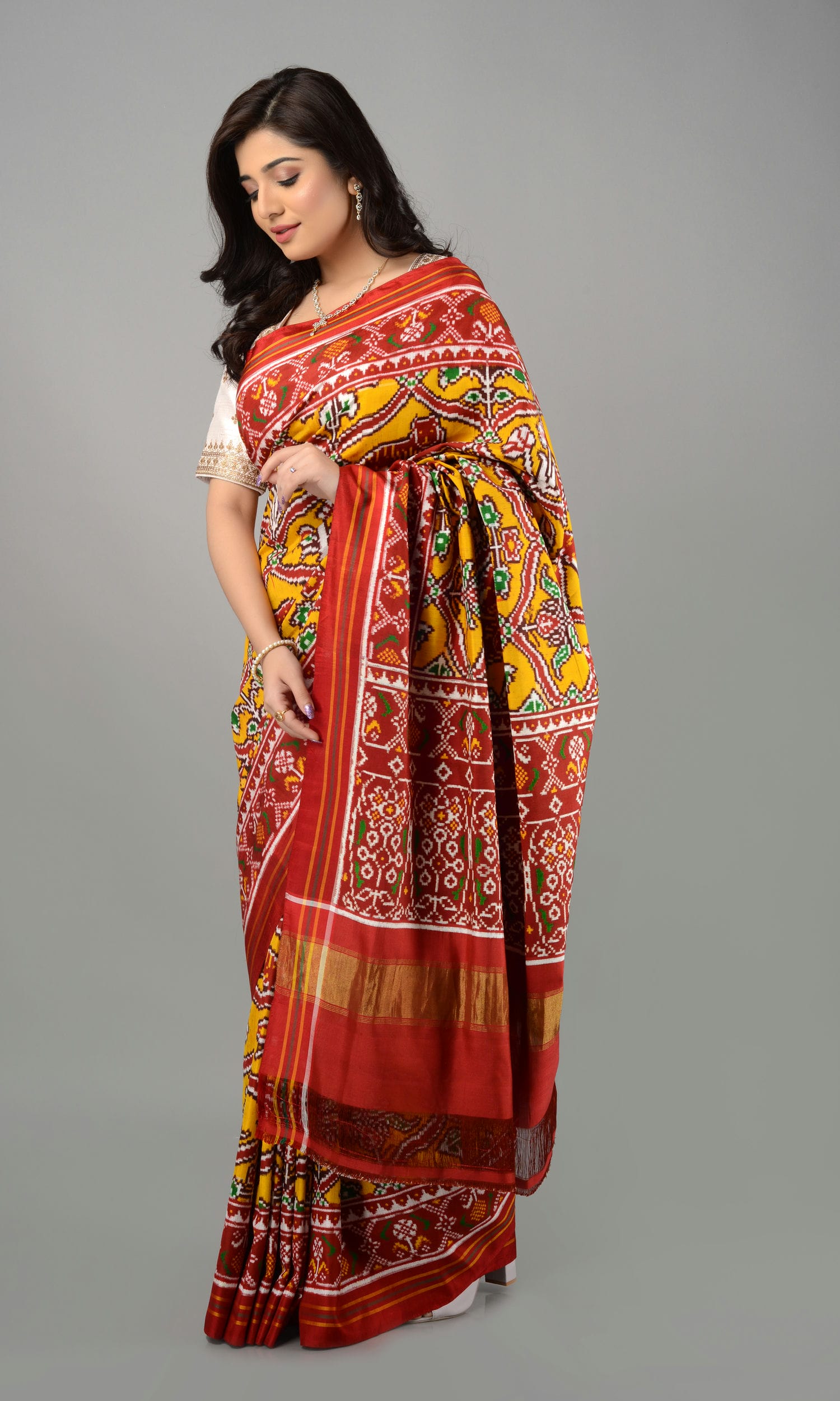 Double Ikat Patola Saree Patola Motifs