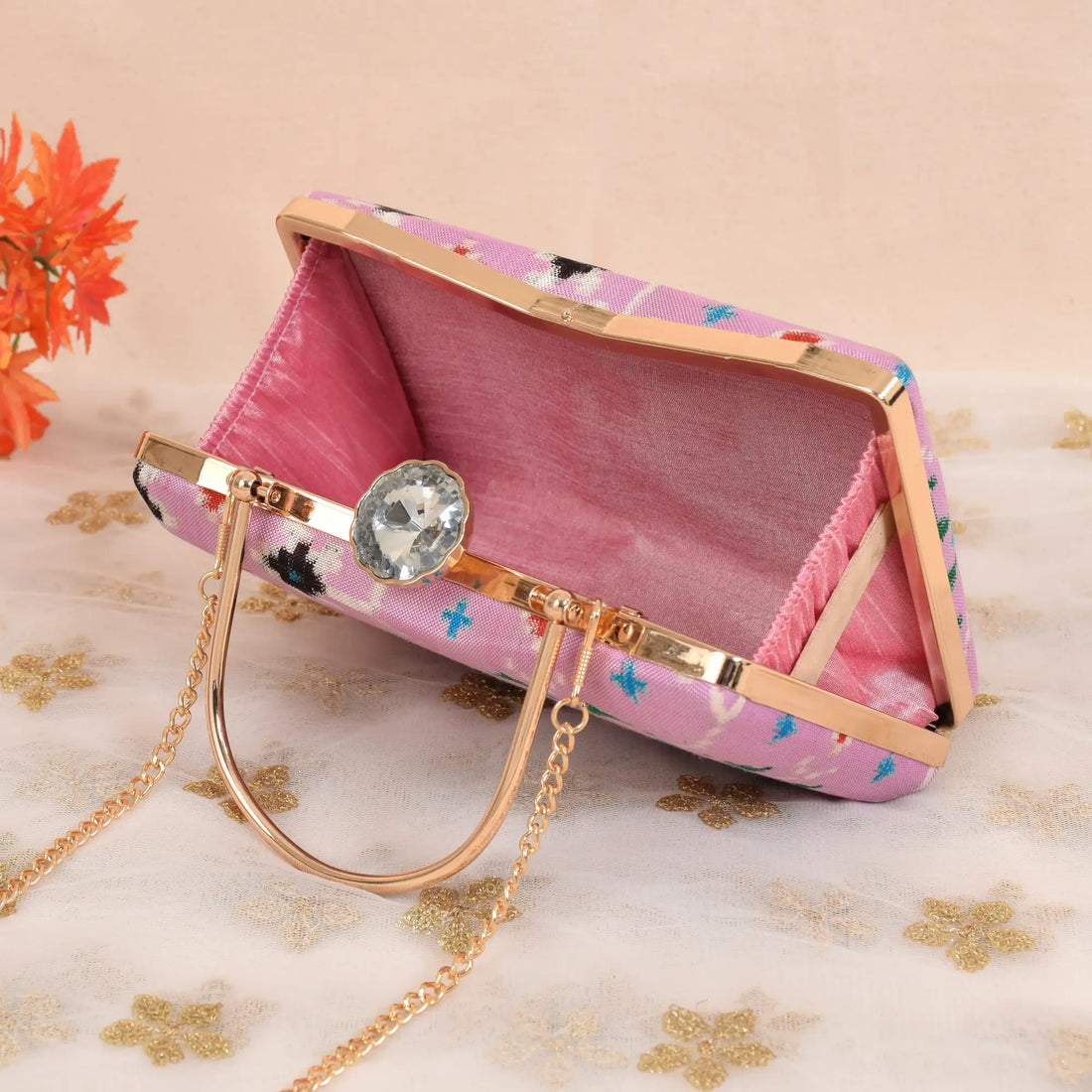 Double Ikat Patola Clutch