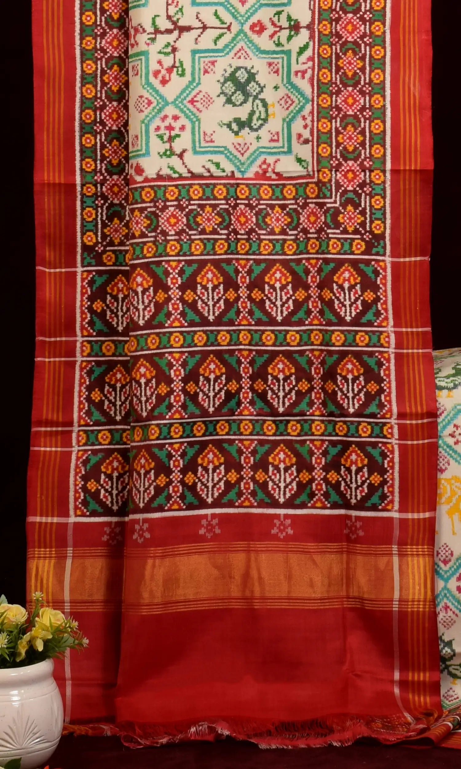Double Ikat Patola Saree