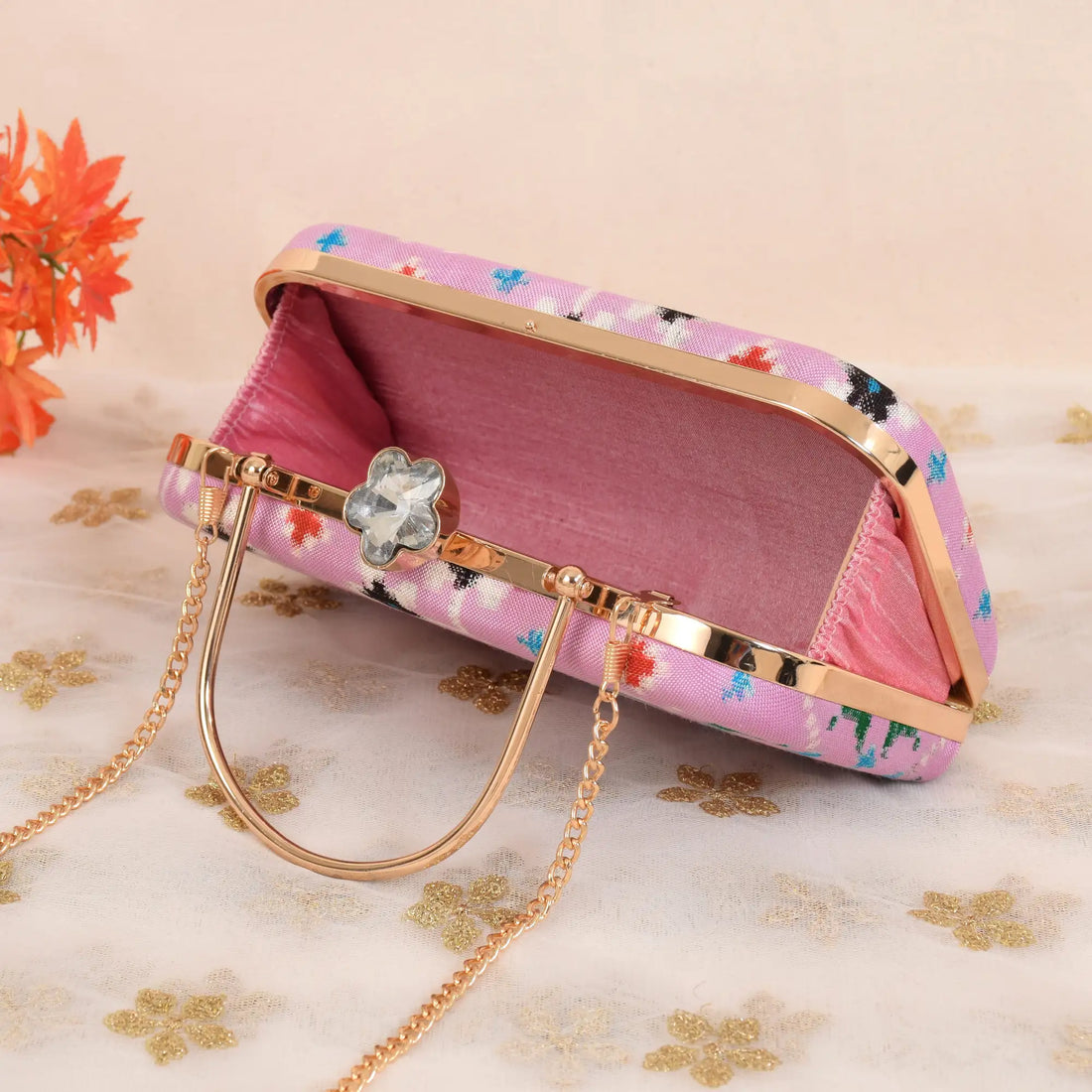 Double Ikat Patola Clutch