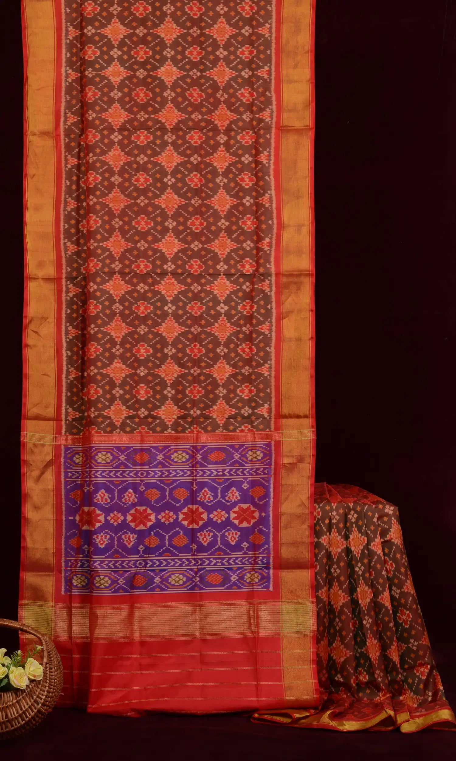 Rajkoti Patola Saree