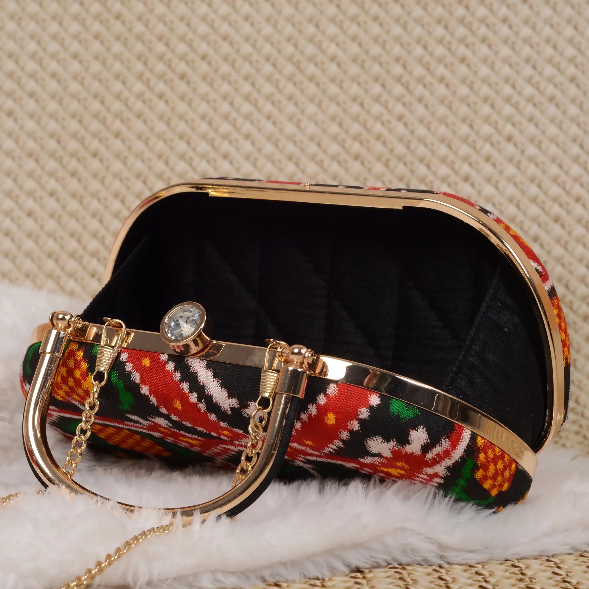 Double Ikat Patola Clutch