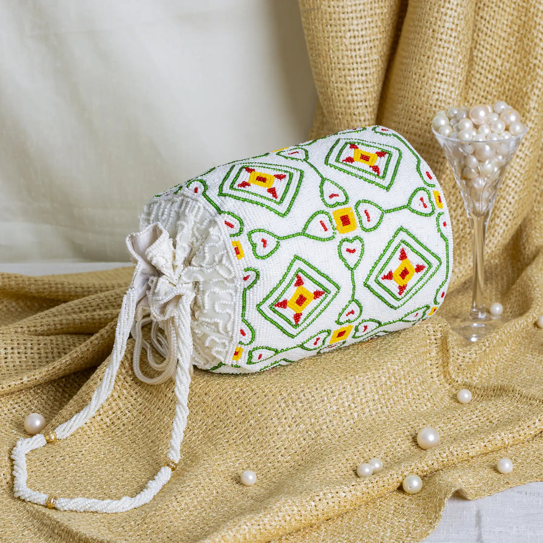 Patola Beaded Batva