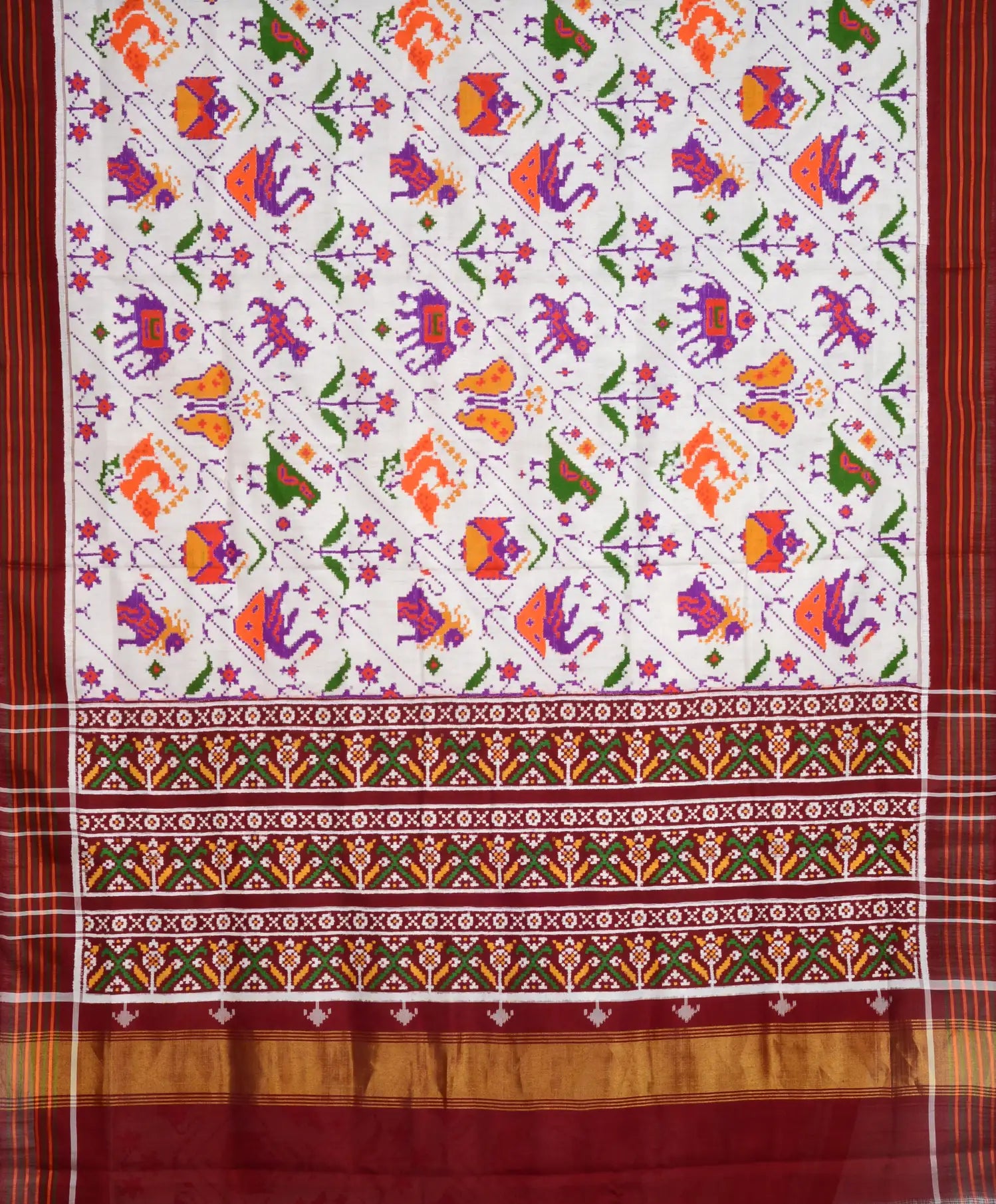 Double Ikat Patola Saree