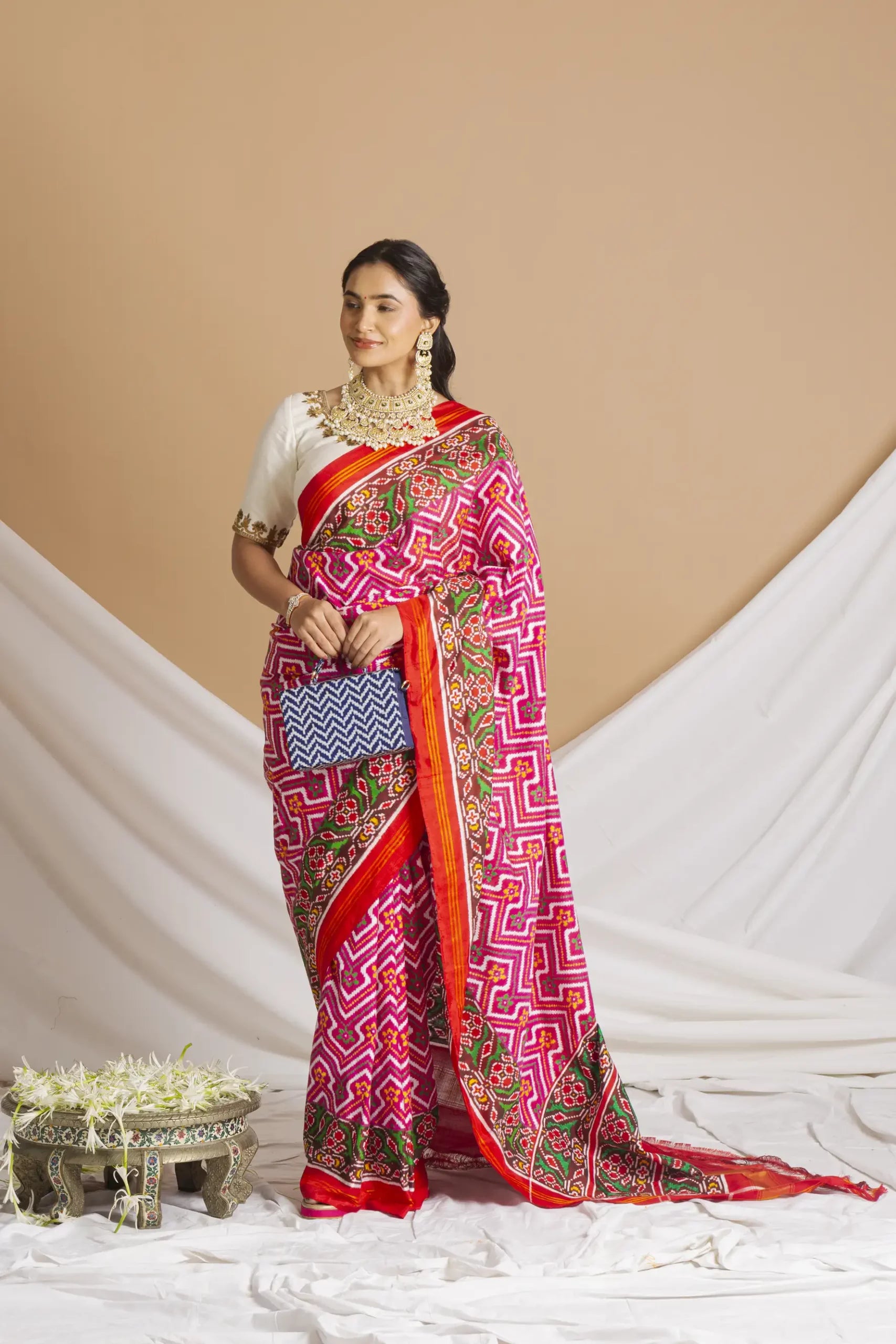 Double Ikat Patola Saree
