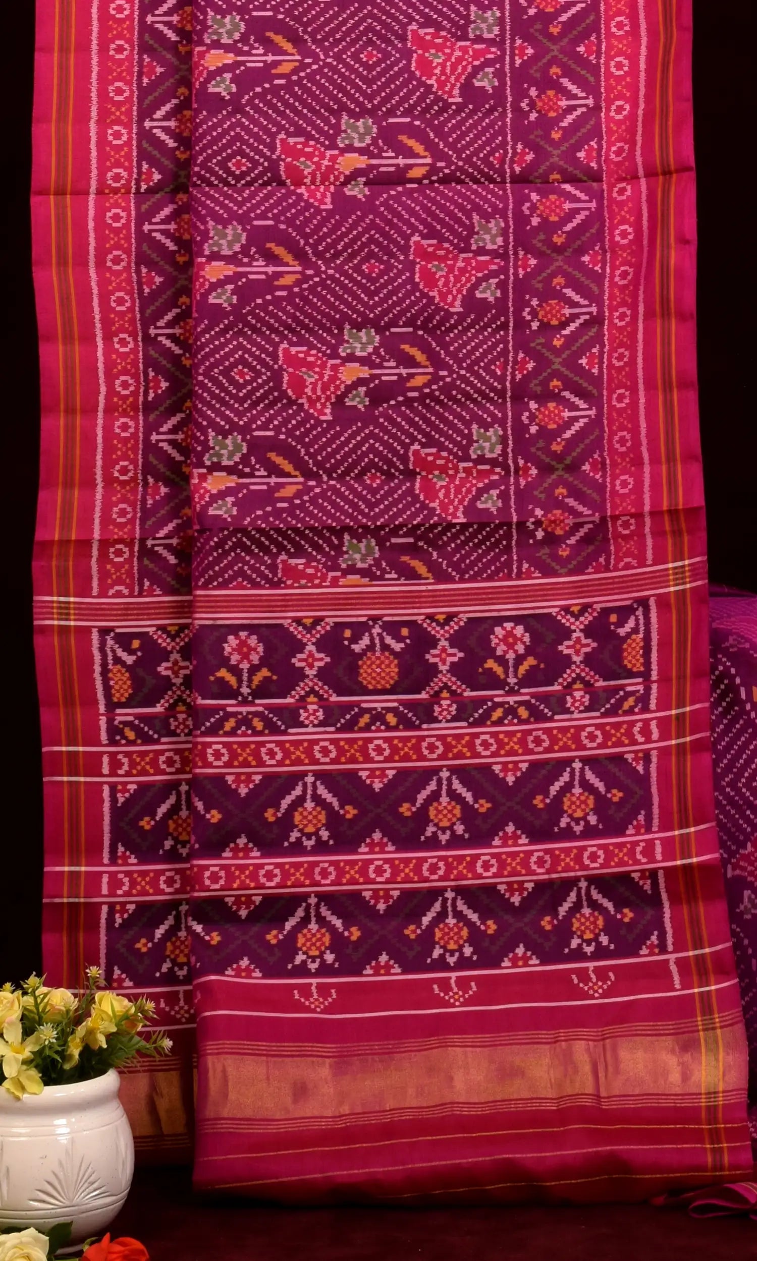 Double Ikat Patola Saree