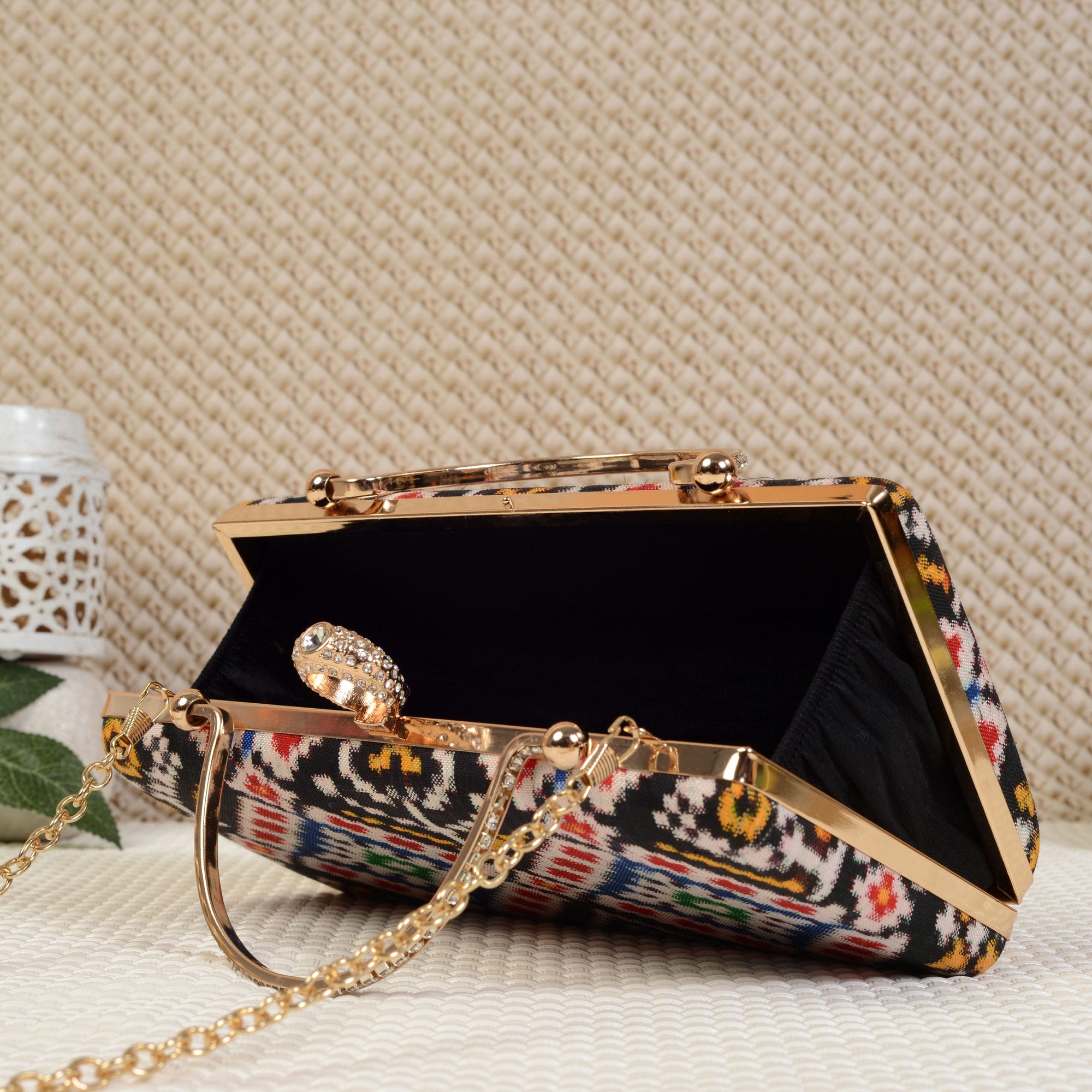 Double Ikat Patola Clutch
