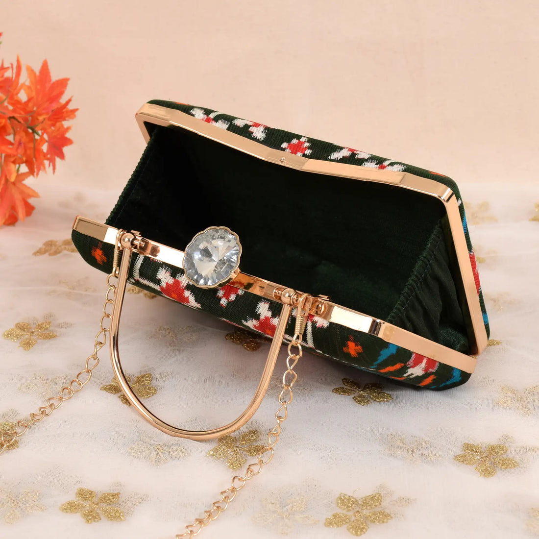 Double Ikat Patola Clutch