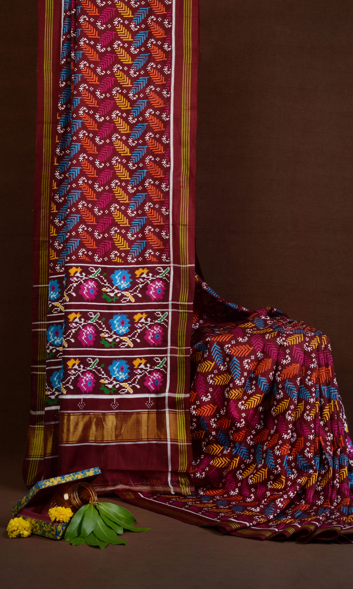 Double Ikat Patola Saree