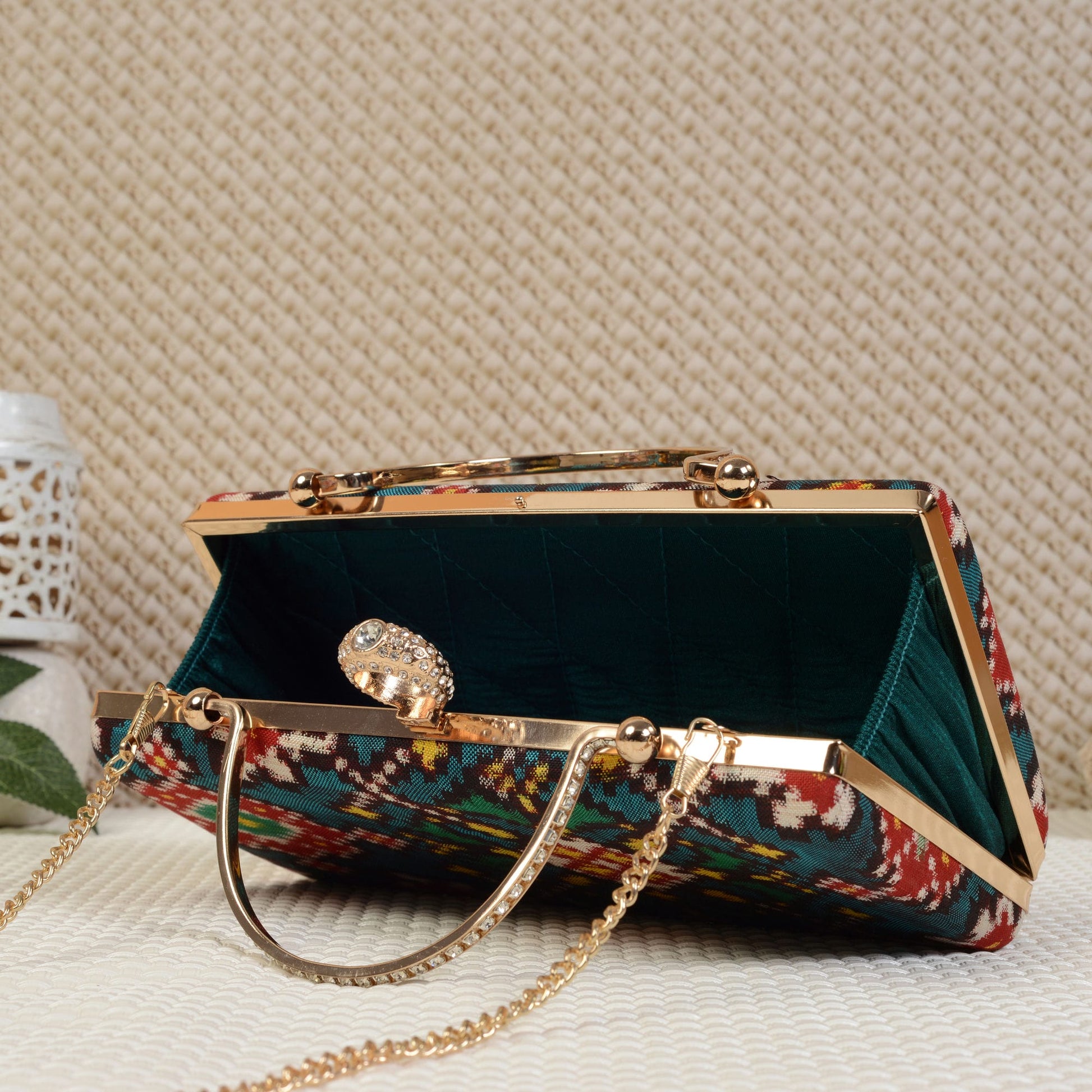 Double Ikat Patola Clutch