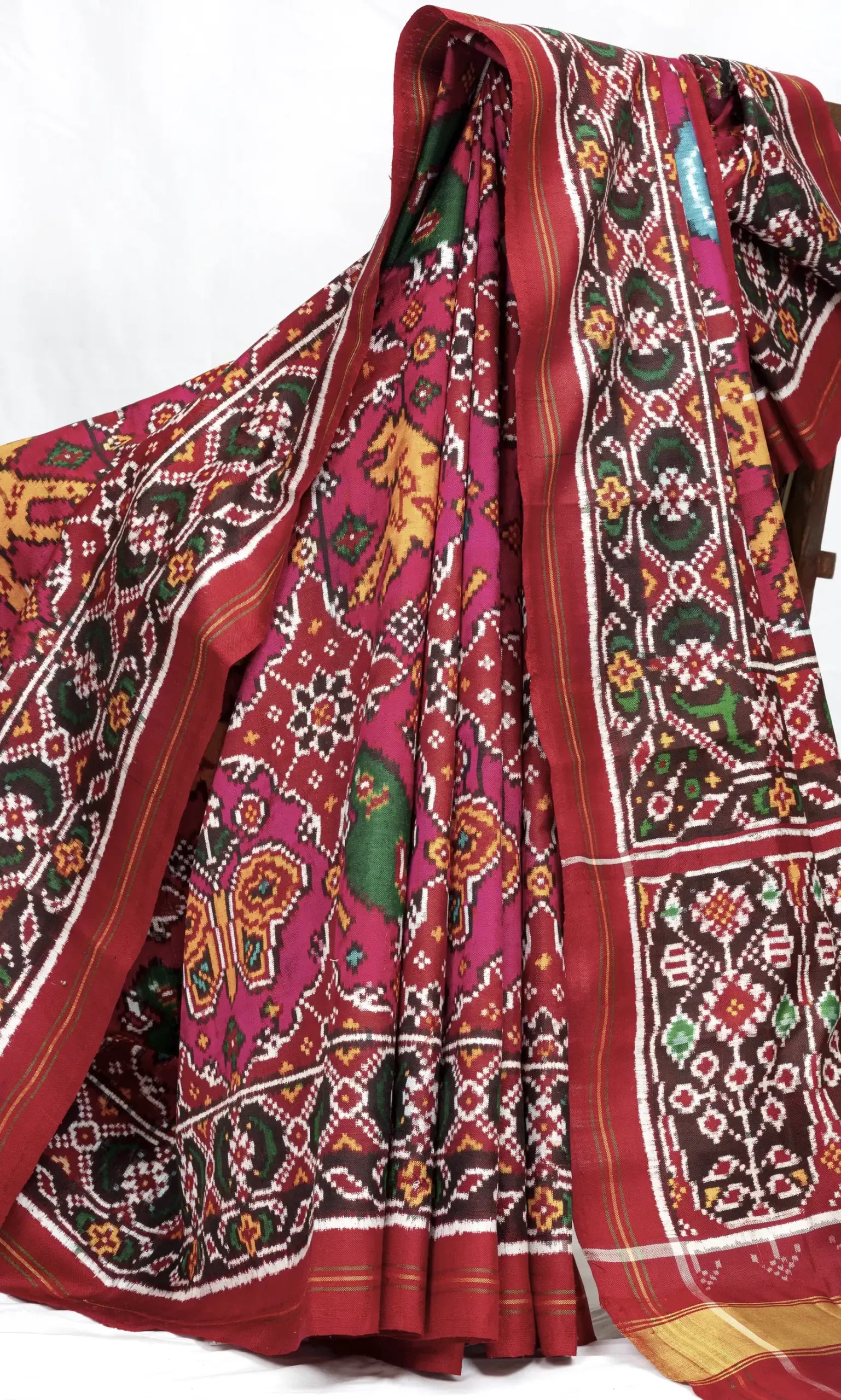 Double Ikat Patola Saree