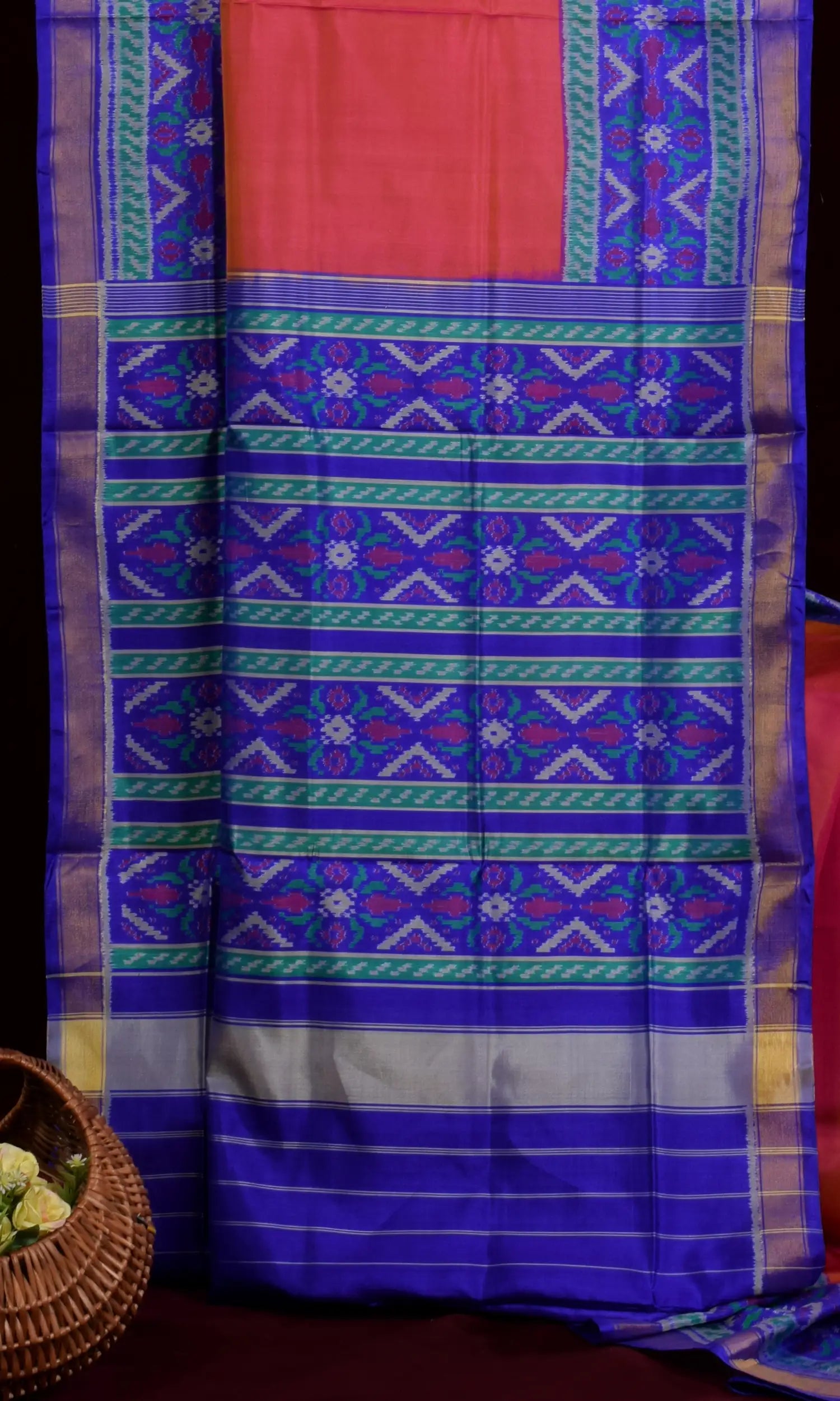 Rajkoti Patola Saree