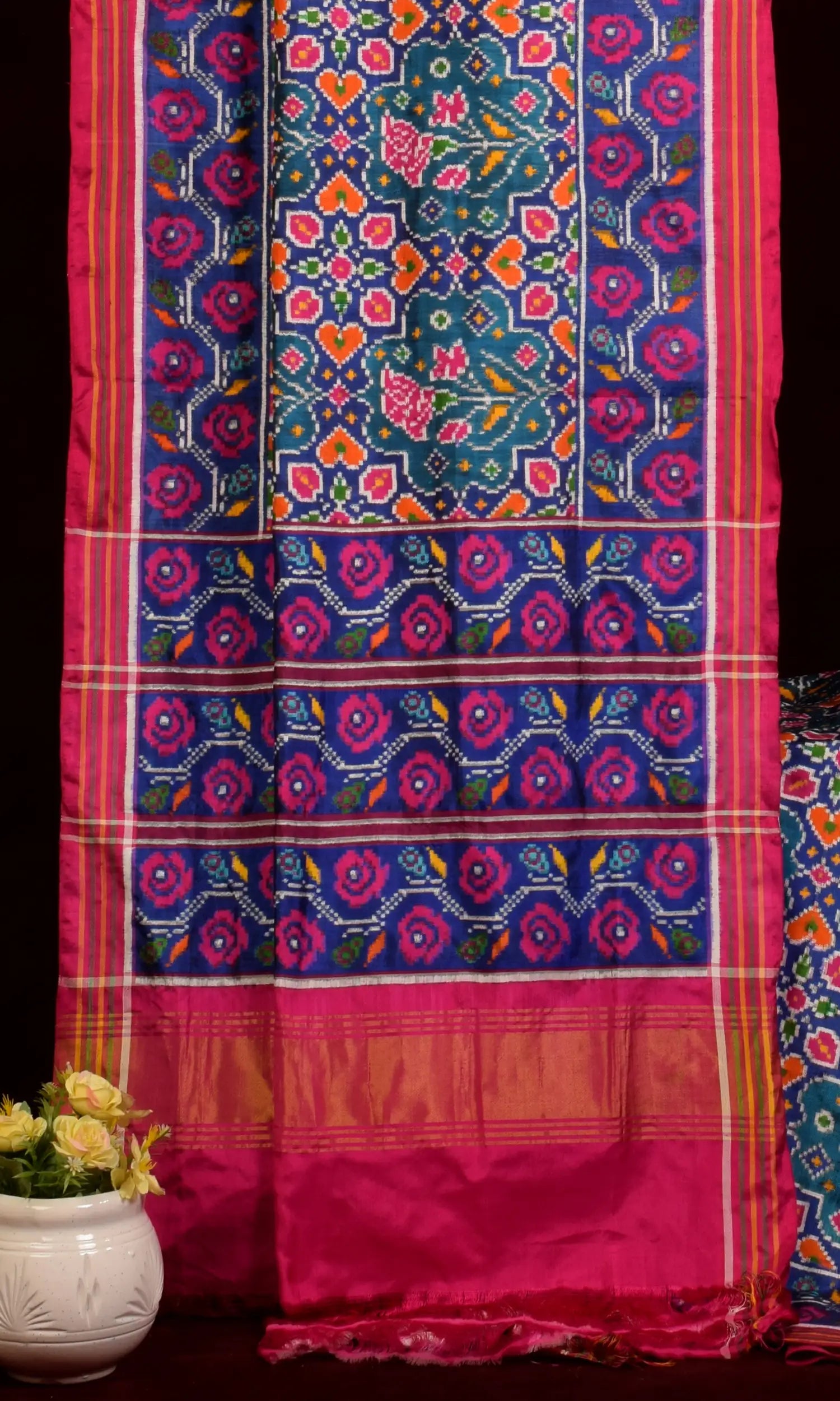 Double Ikat Patola Saree