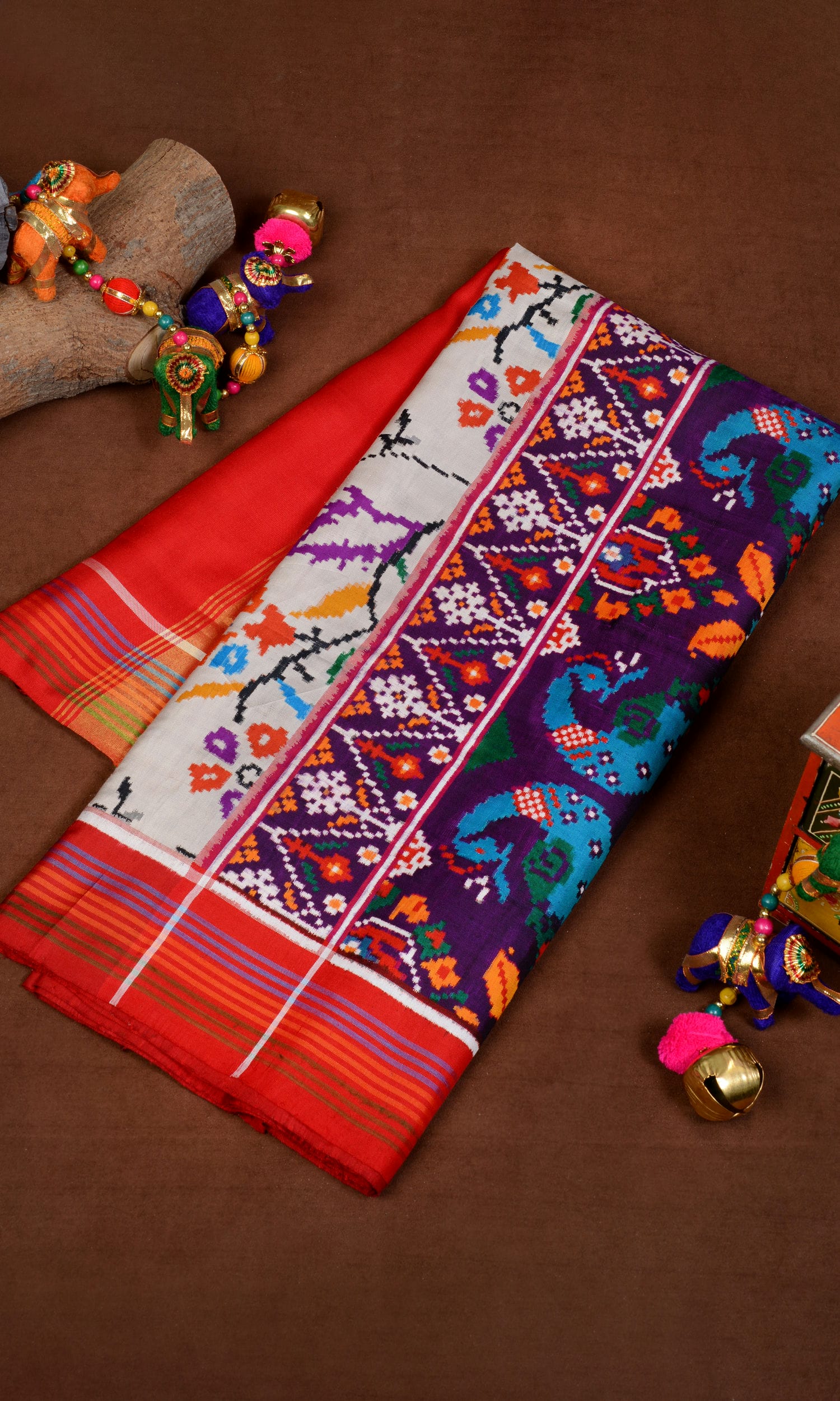 Double Ikat Patola Saree