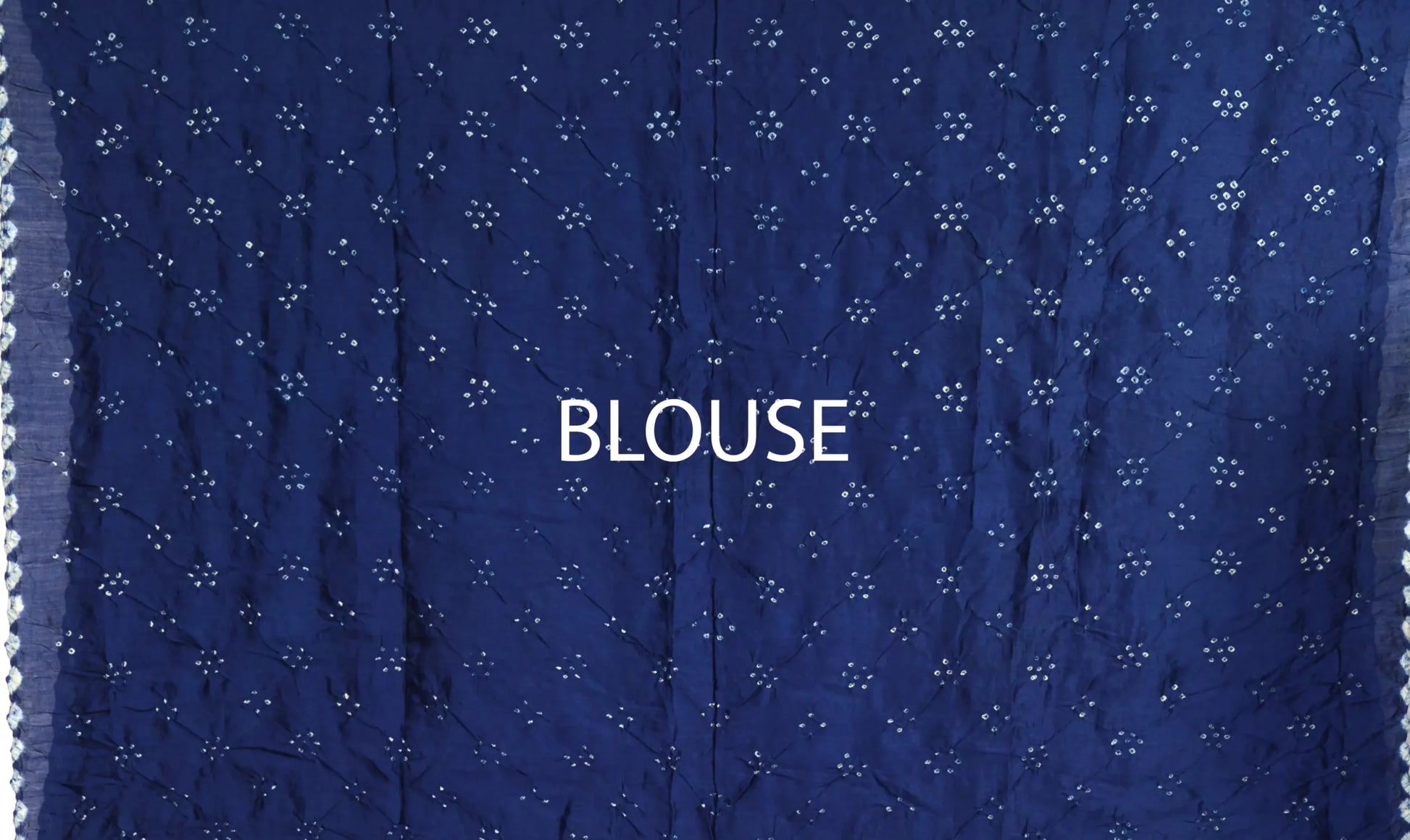 Ajrakh Bandhani Saree