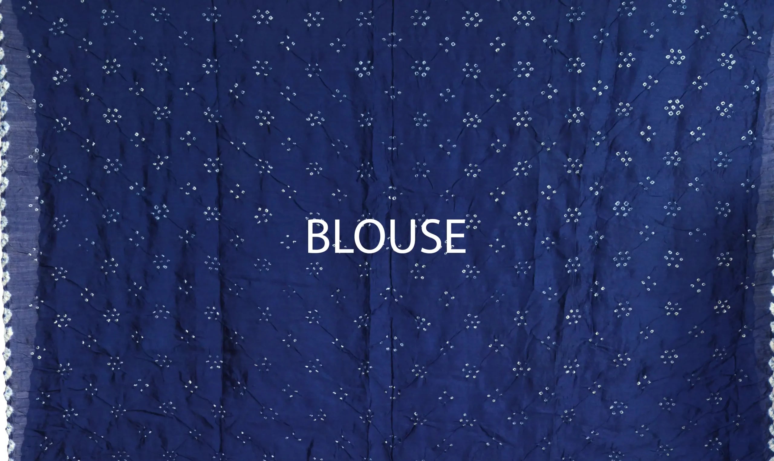 Ajrakh Bandhani Saree