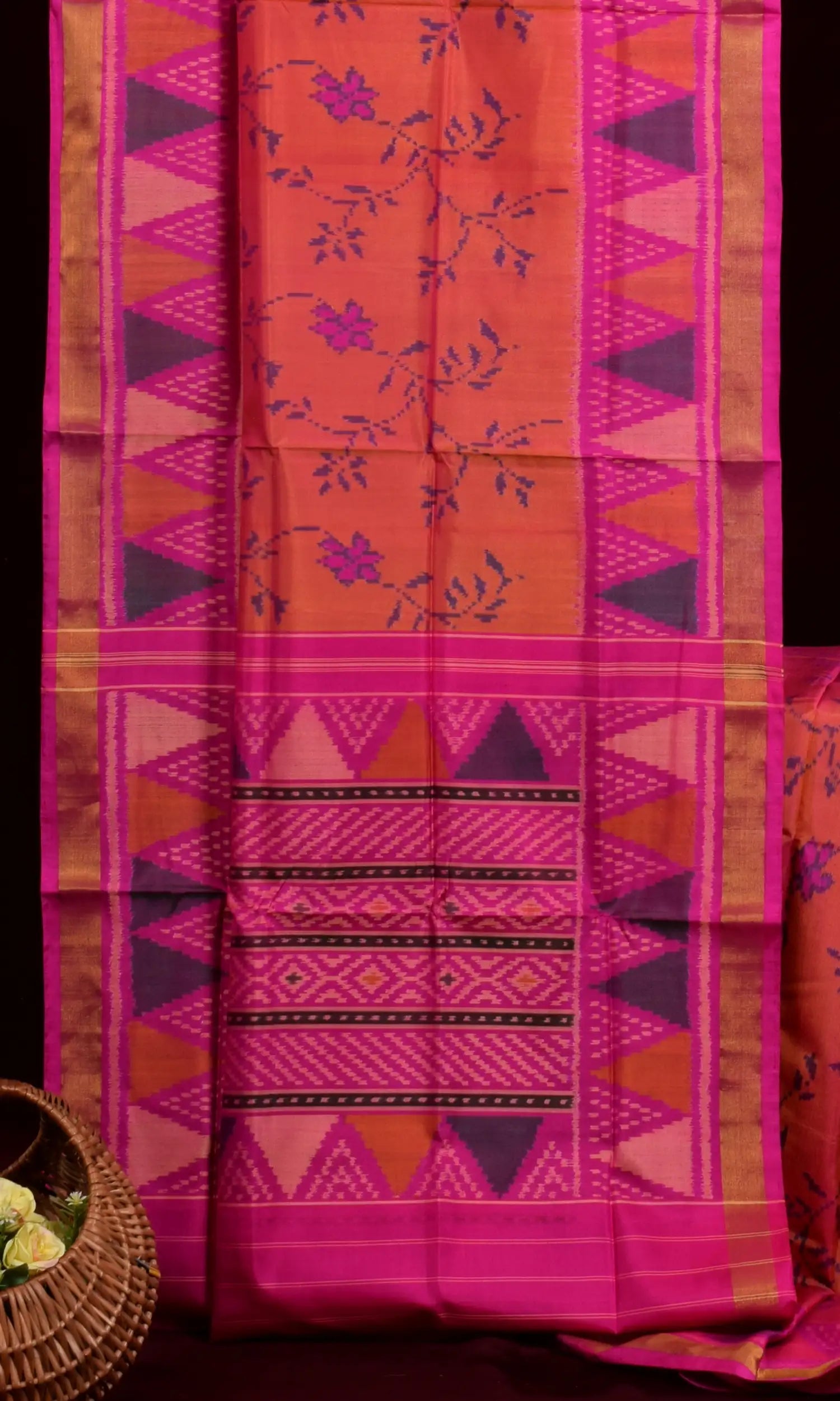 Rajkoti Patola Saree