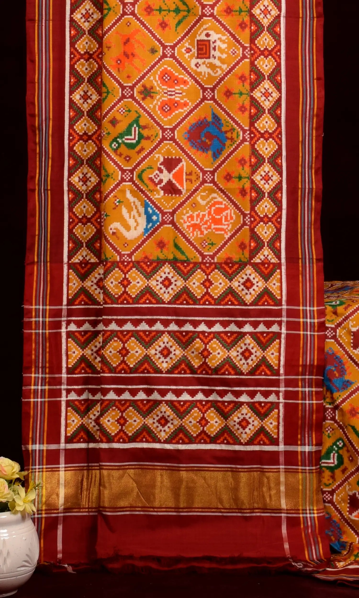 Double Ikat Patola Saree