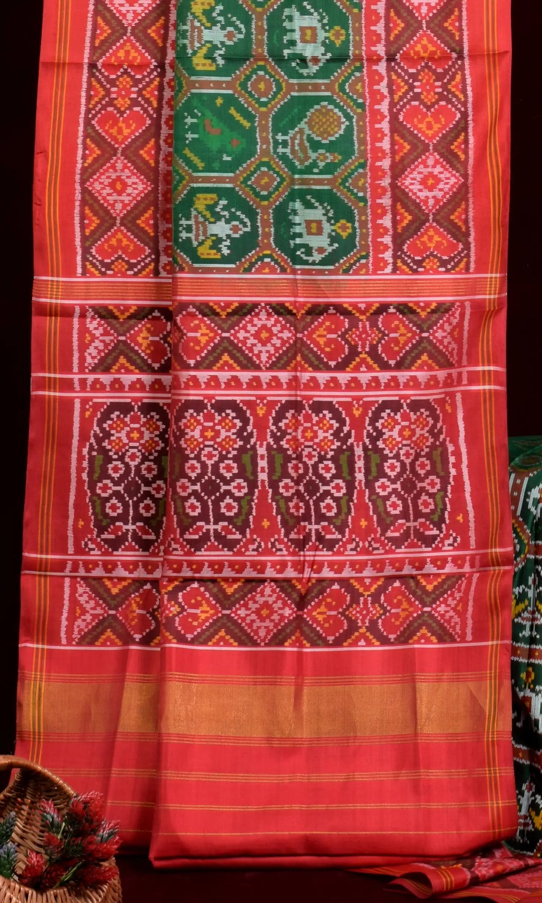 Single Ikat Patola Saree
