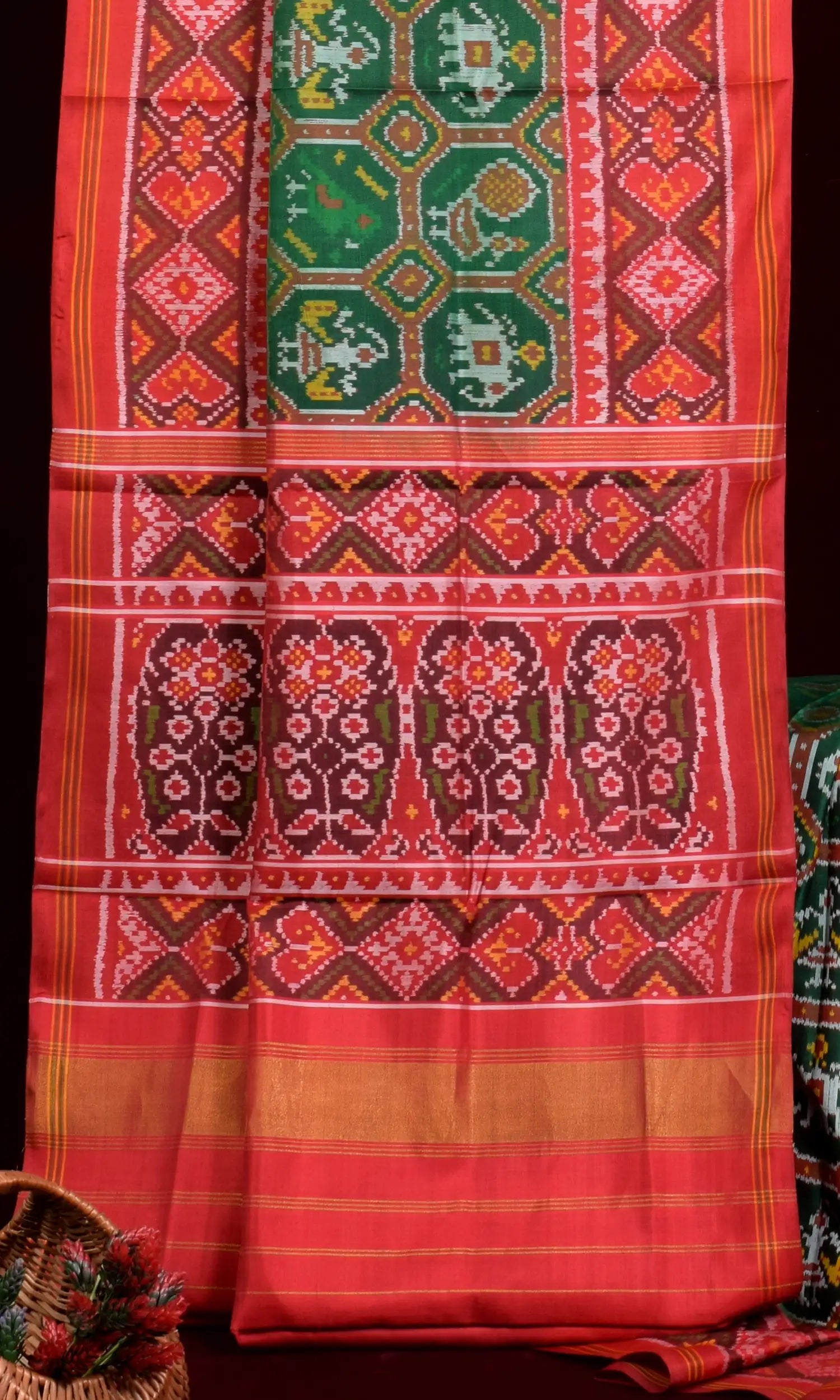 Single Ikat Patola Saree