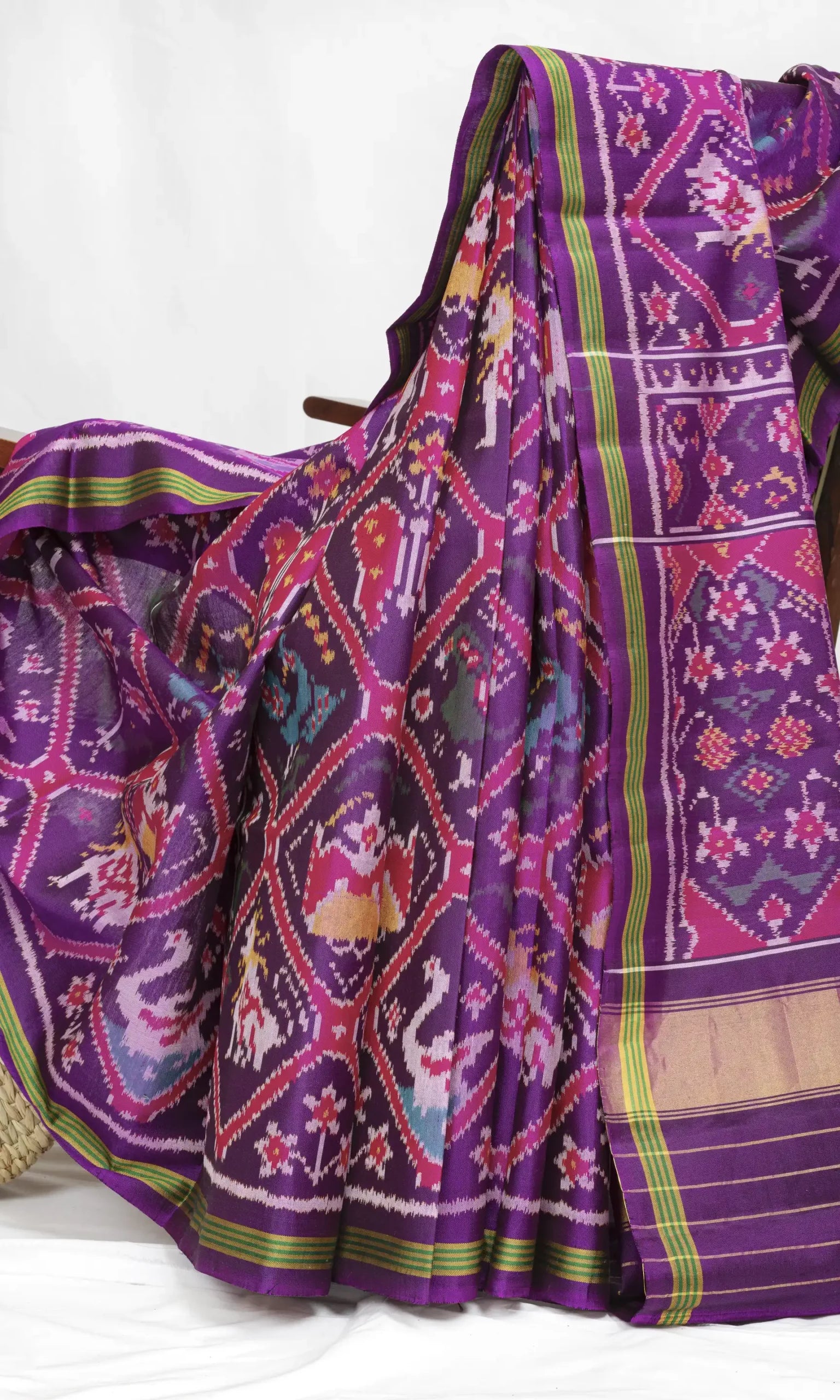 Single Ikat Patola Saree