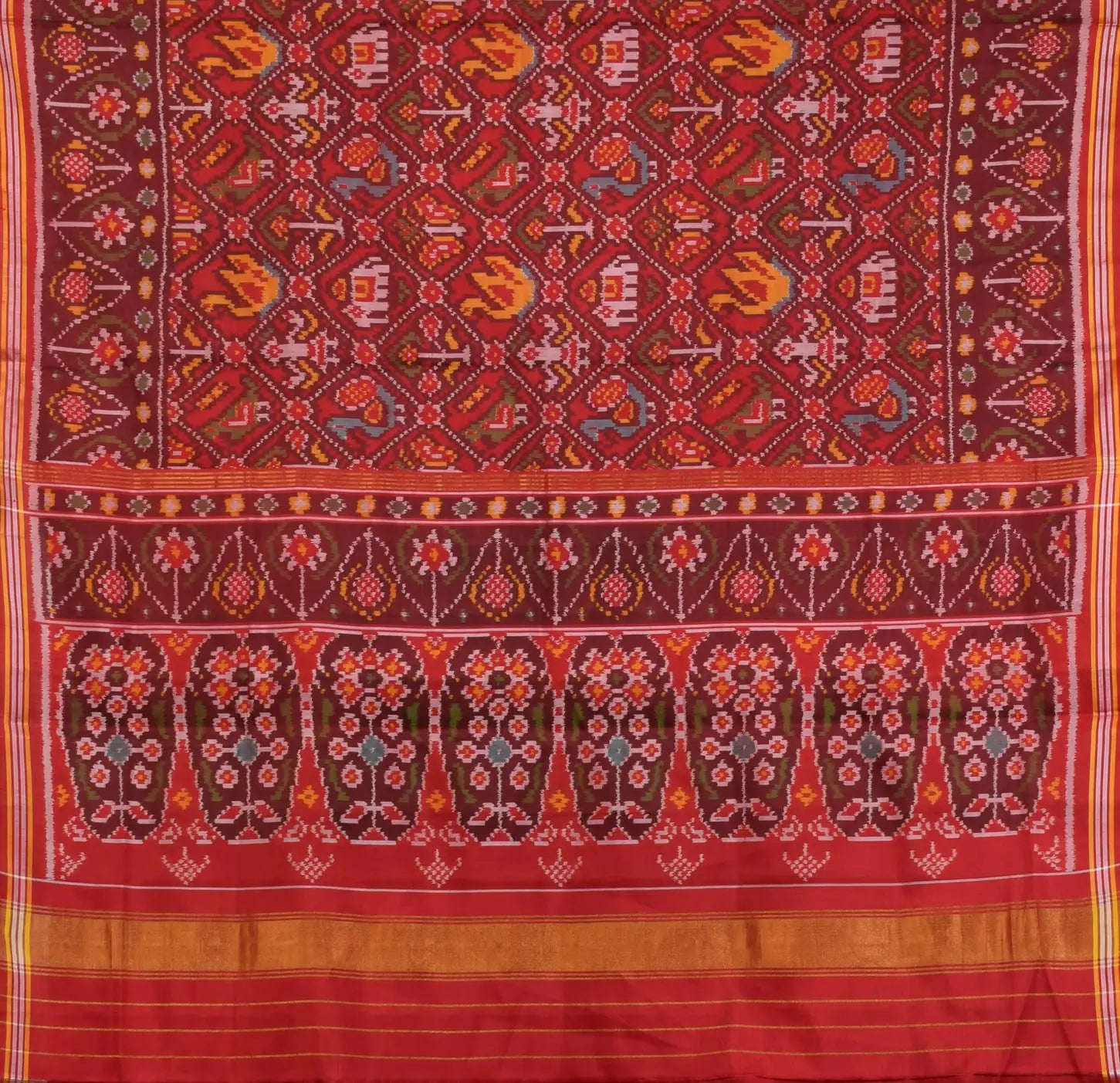 Single Ikat Patola Saree