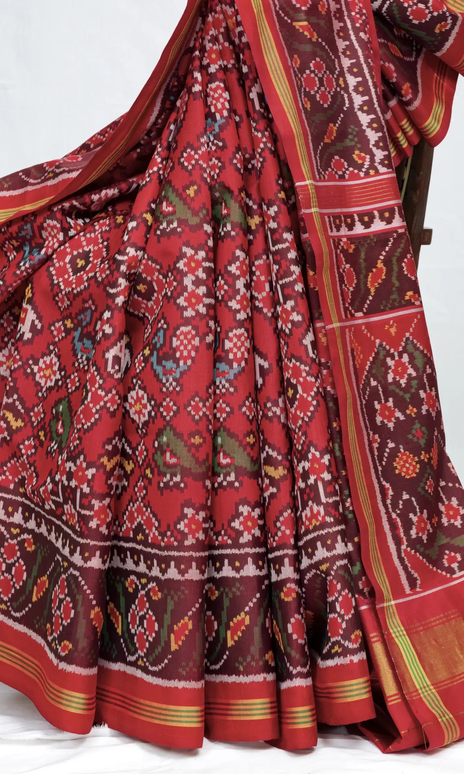 Single Ikat Patola Saree