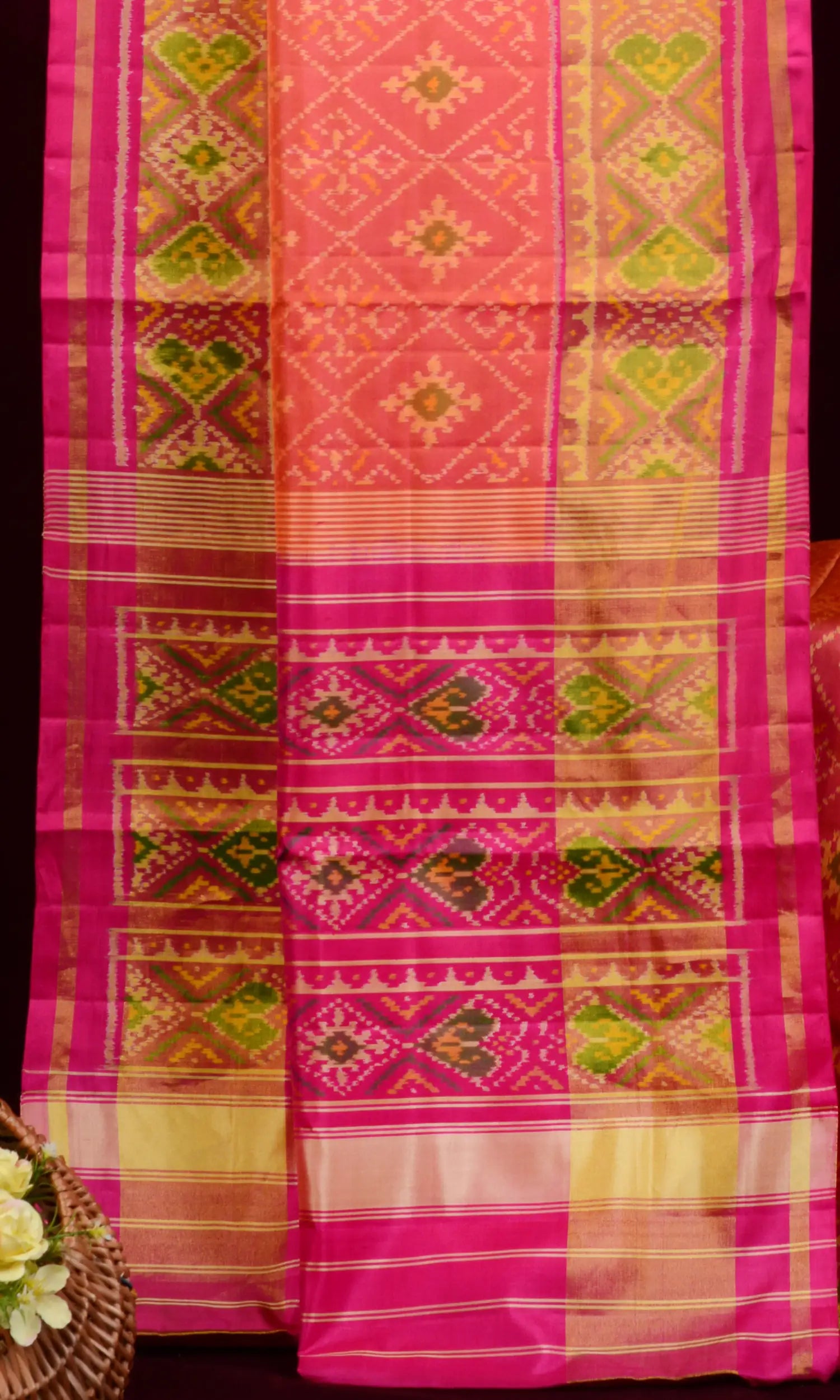 Rajkoti Patola Saree