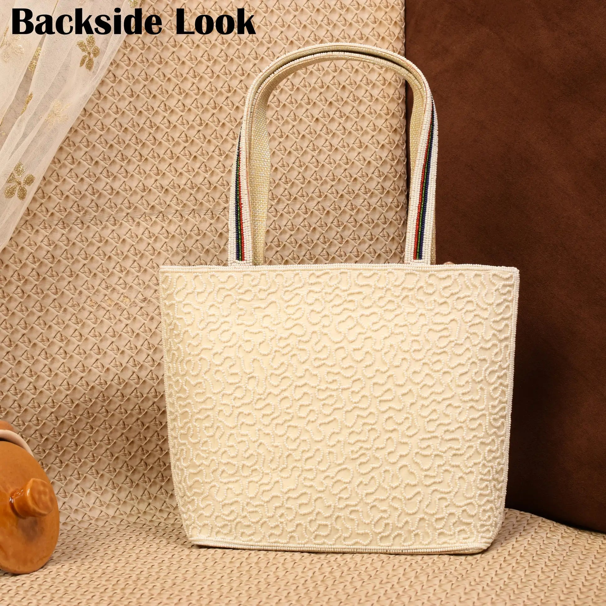 Patola Beaded Handbag
