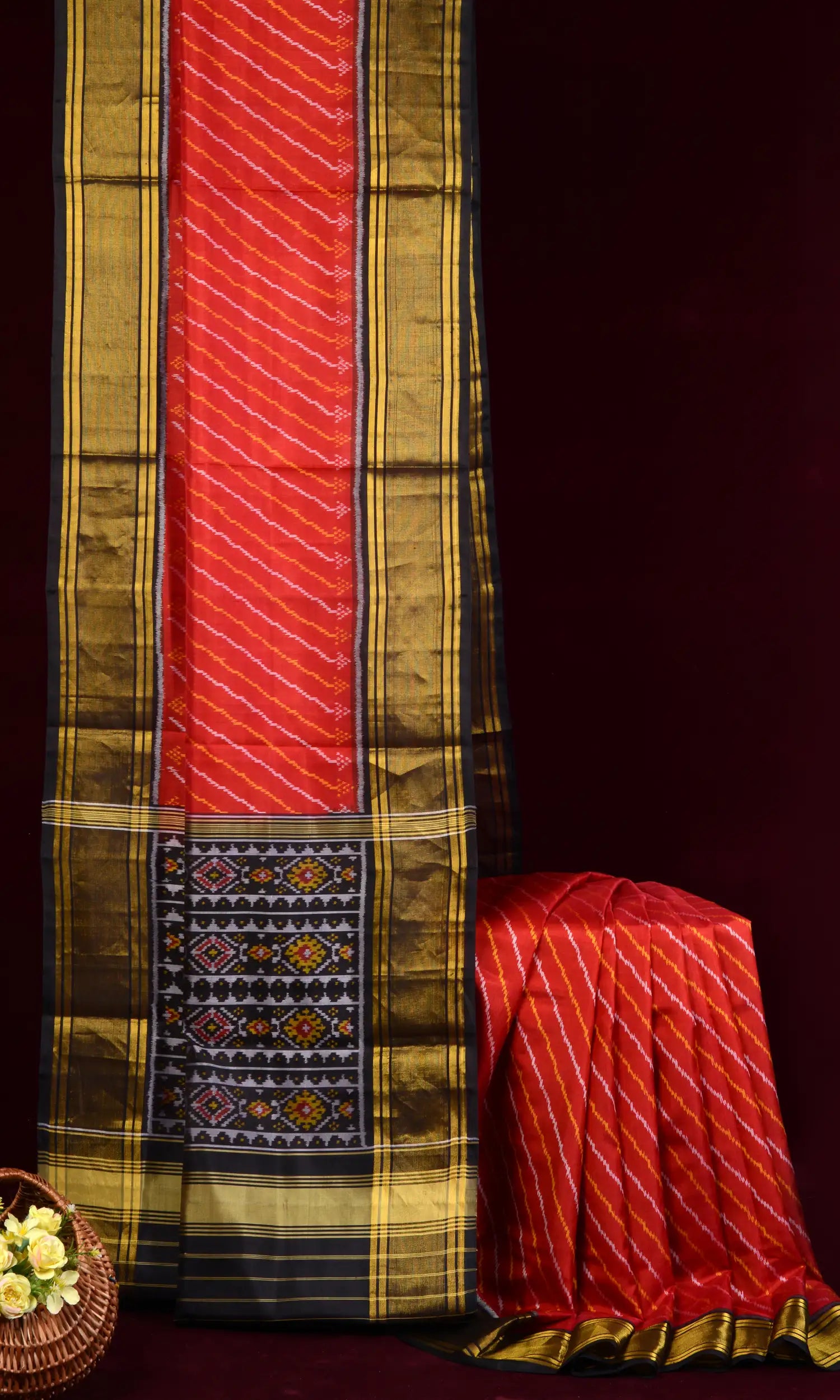 Rajkoti Patola Saree