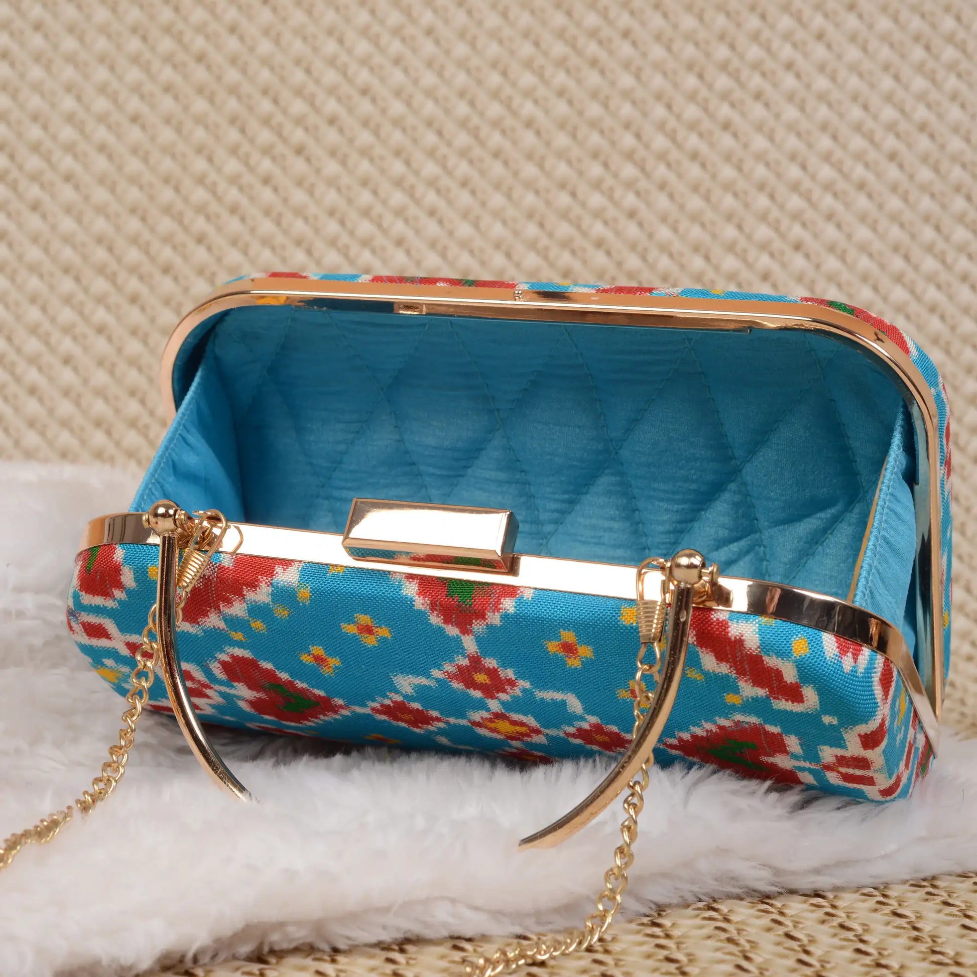 Double Ikat Patola Clutch