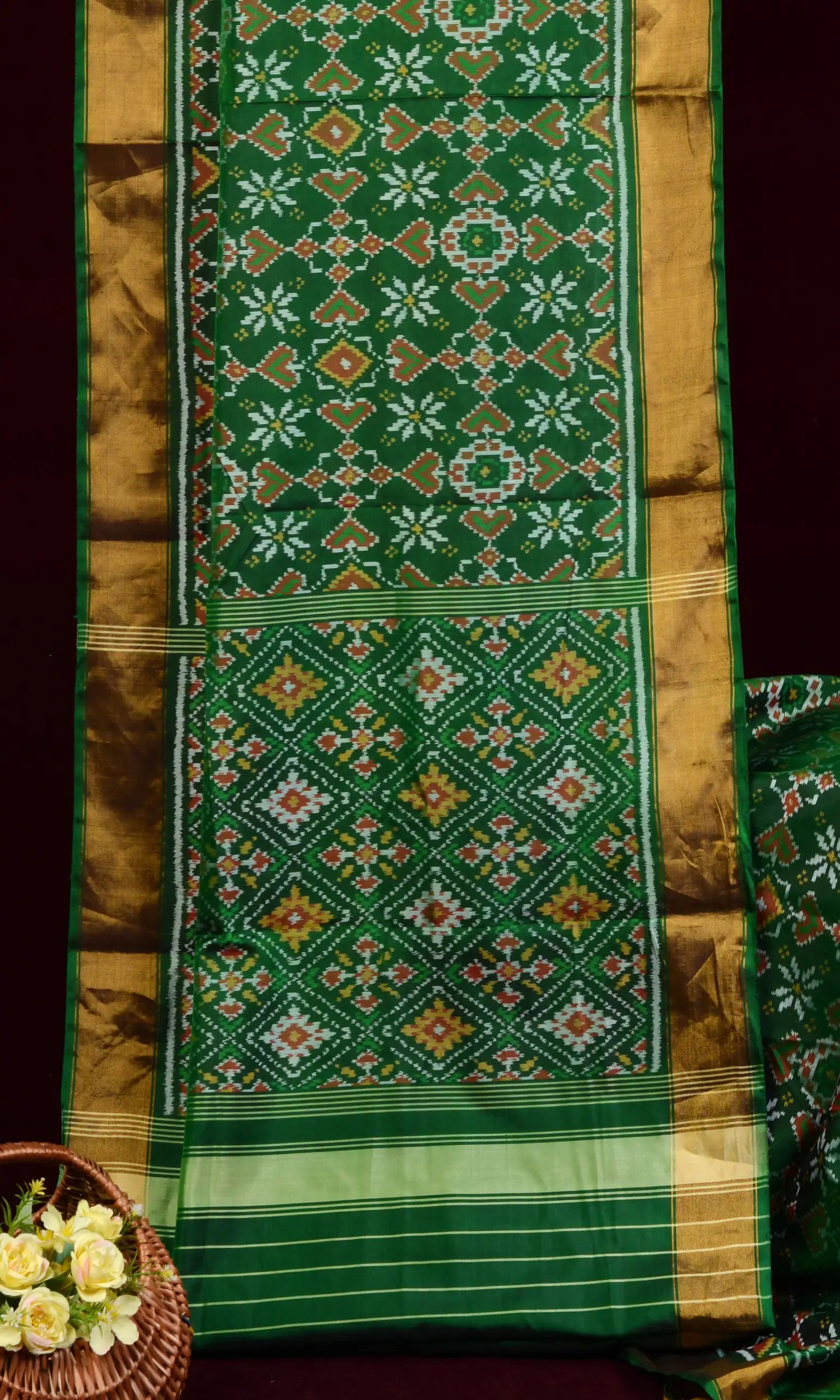 Rajkoti Patola Saree