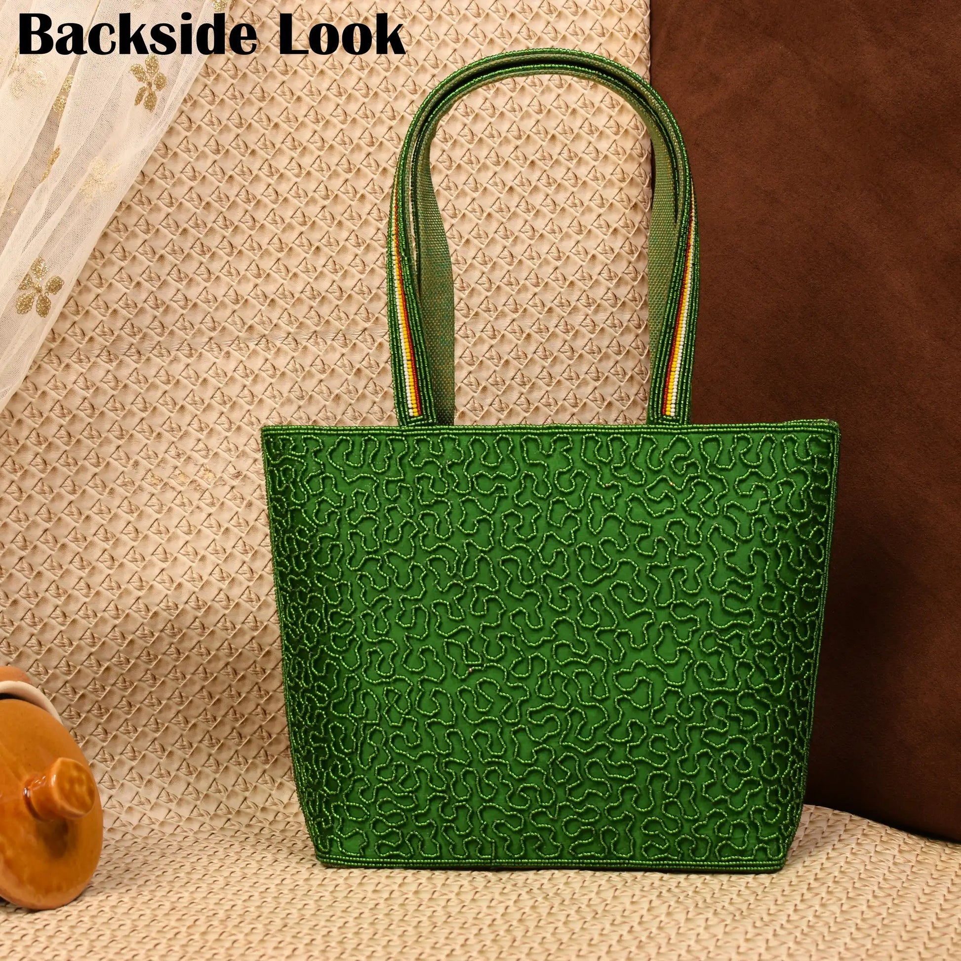 Patola Beaded Handbag